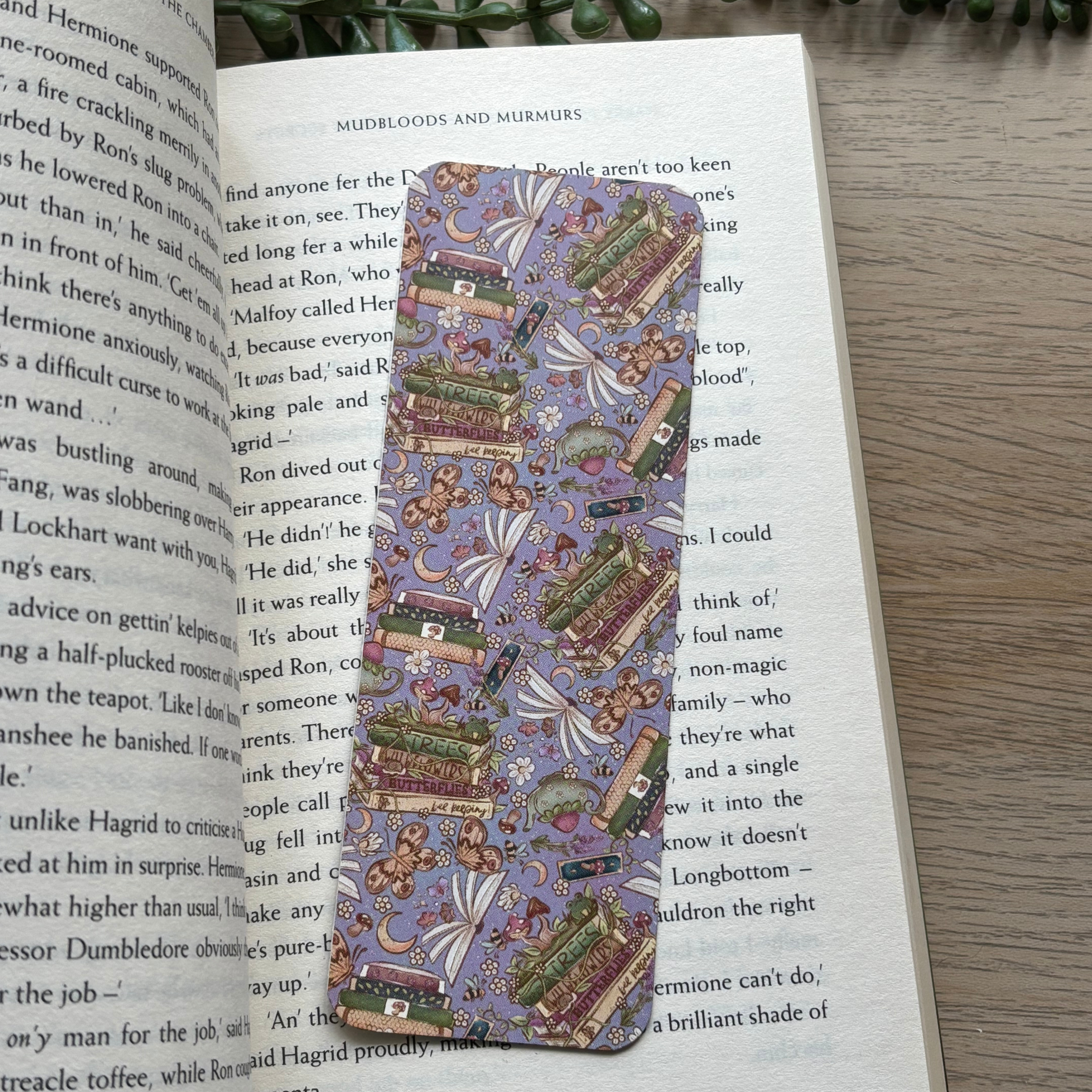 Cottagecore Books Traditional Bookmark