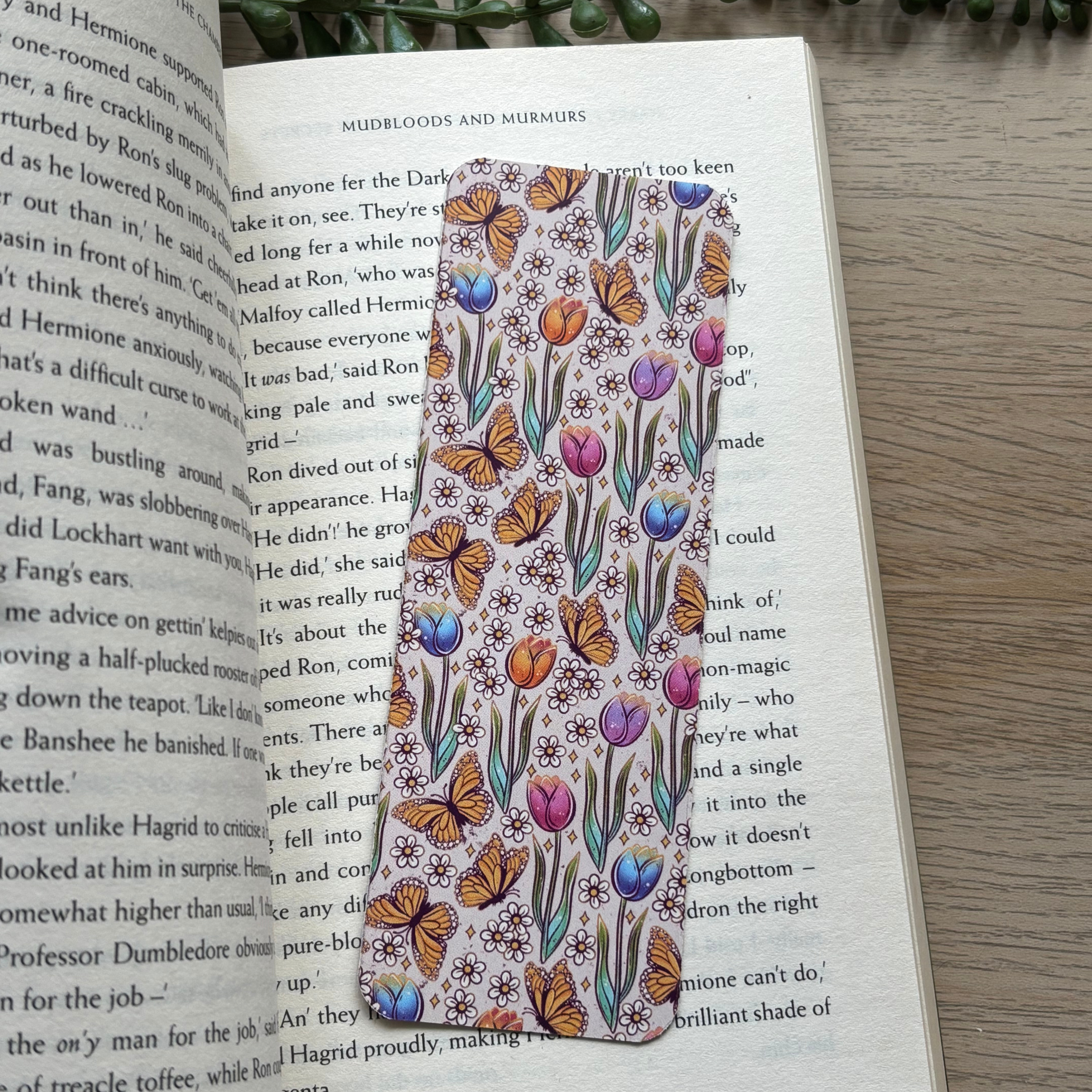 Butterfly Fields Traditional Bookmark