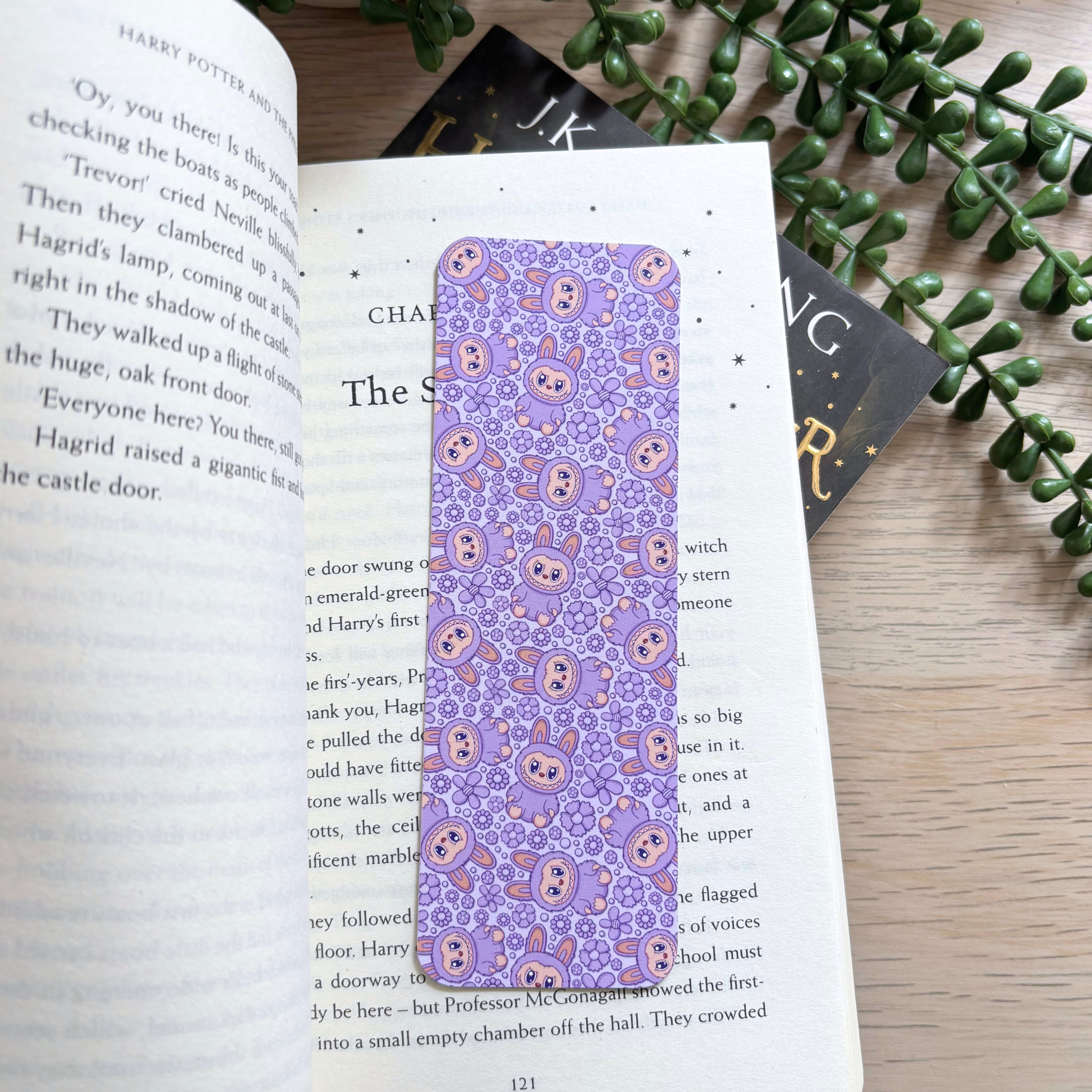 Purple Bu Traditional Bookmark
