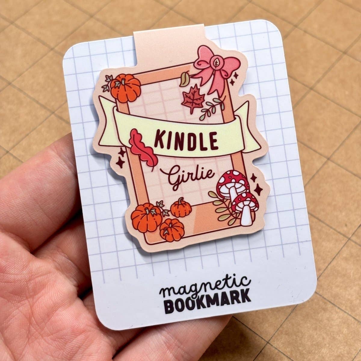 Kindle Girlie | Magnetic Bookmark