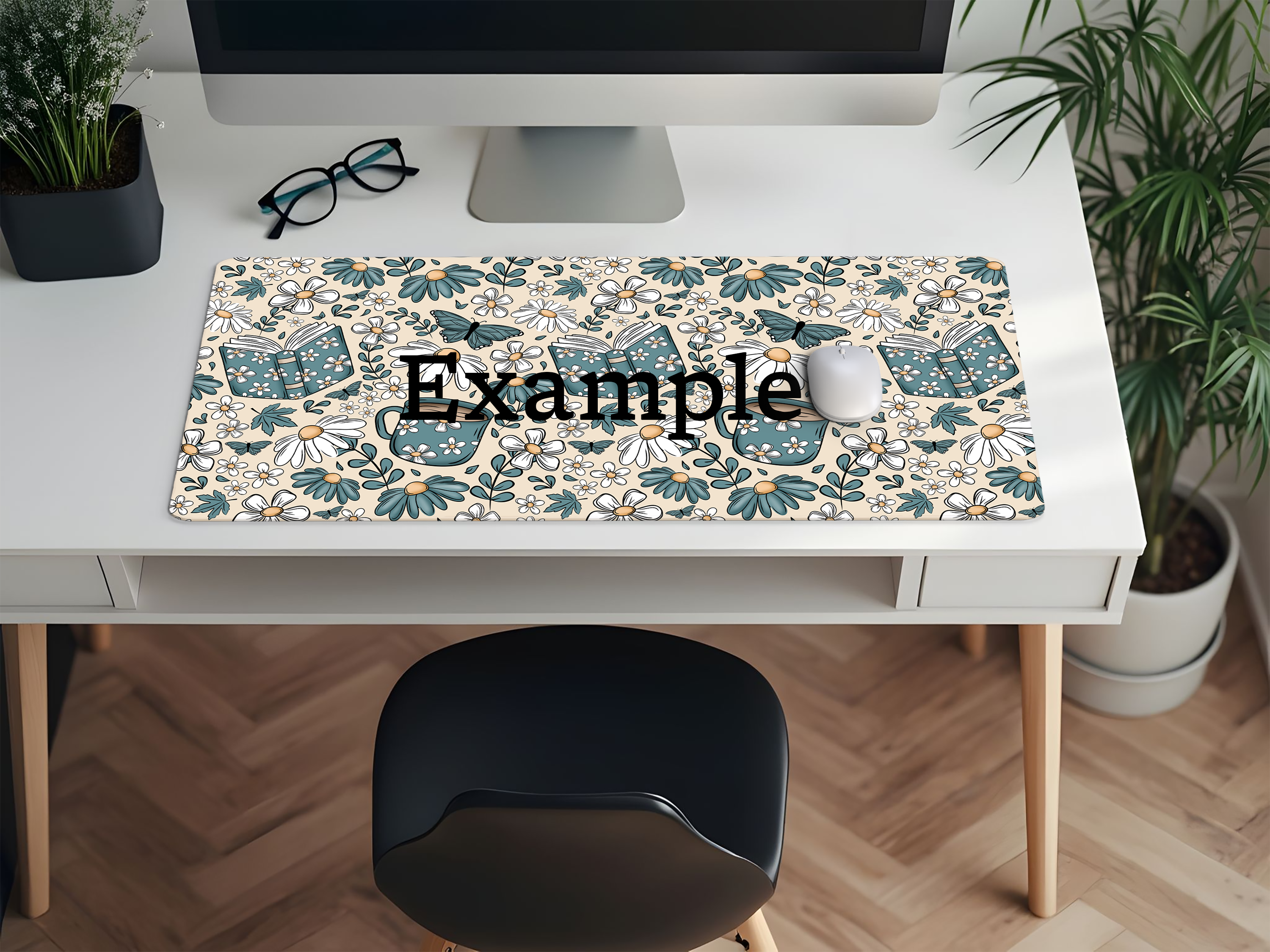 Coffee Books Desk Mat - PRE ORDER