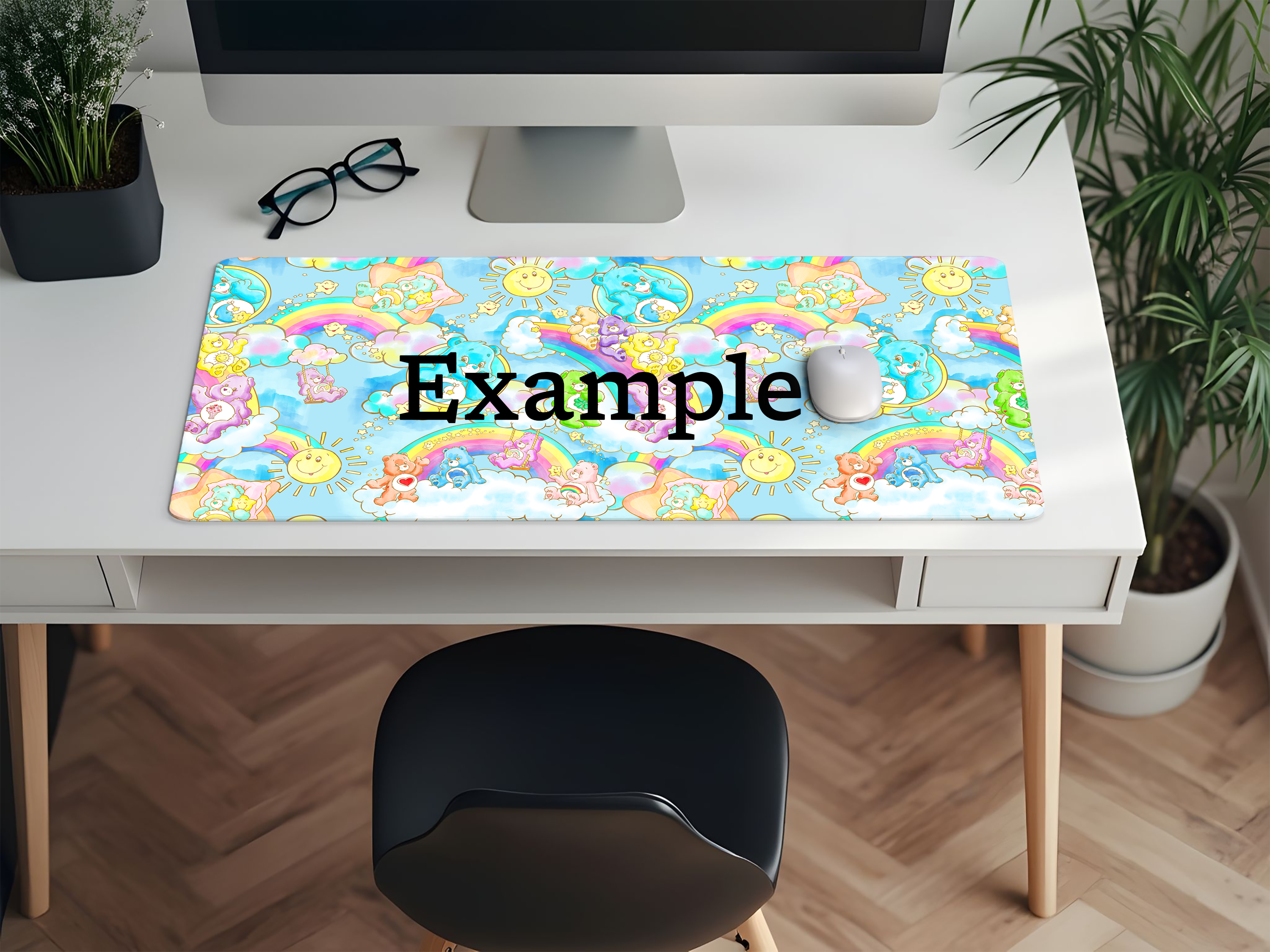 Colourful Bear Desk Mat - PRE ORDER