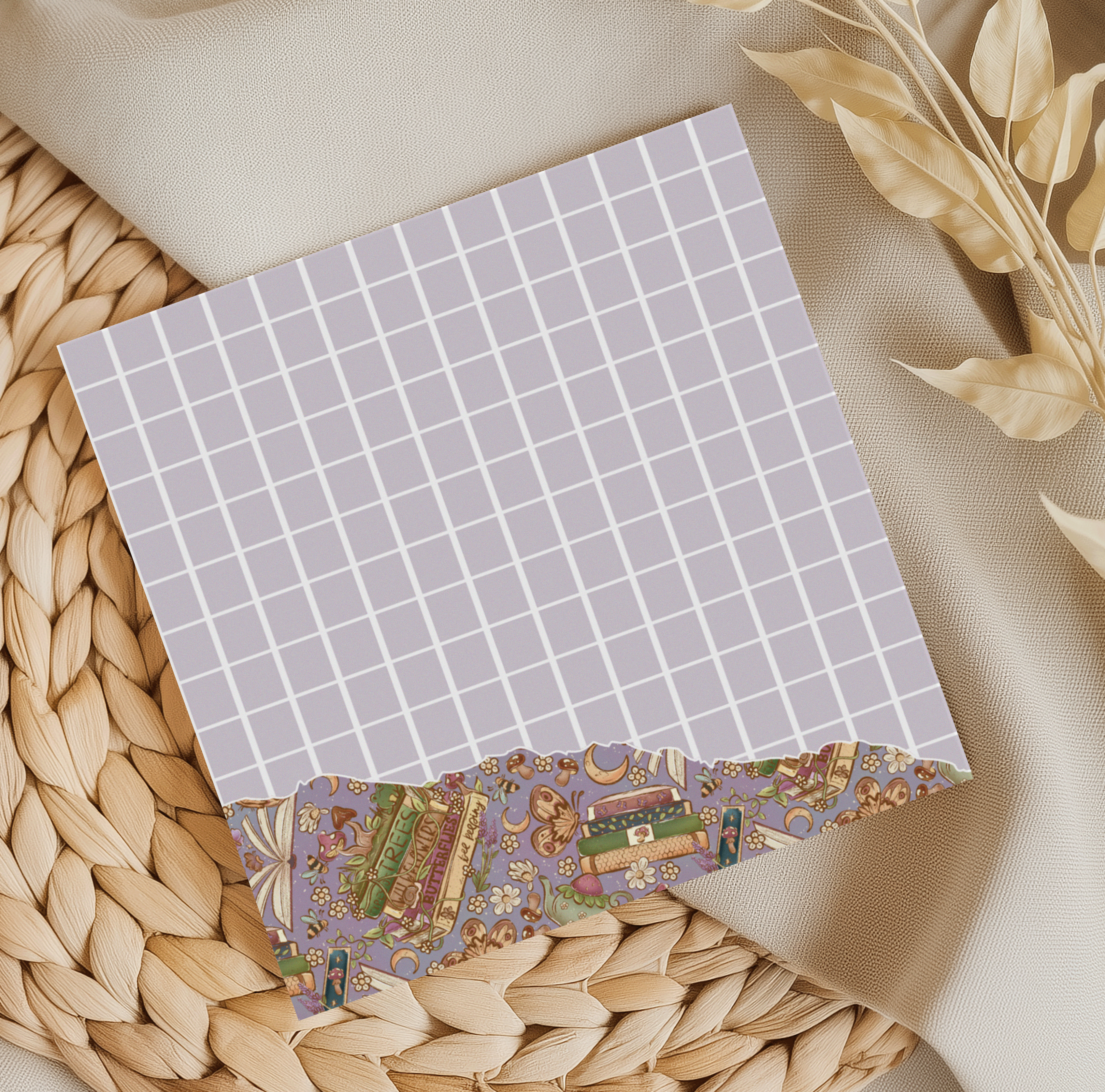 Cottage core Memo Pad