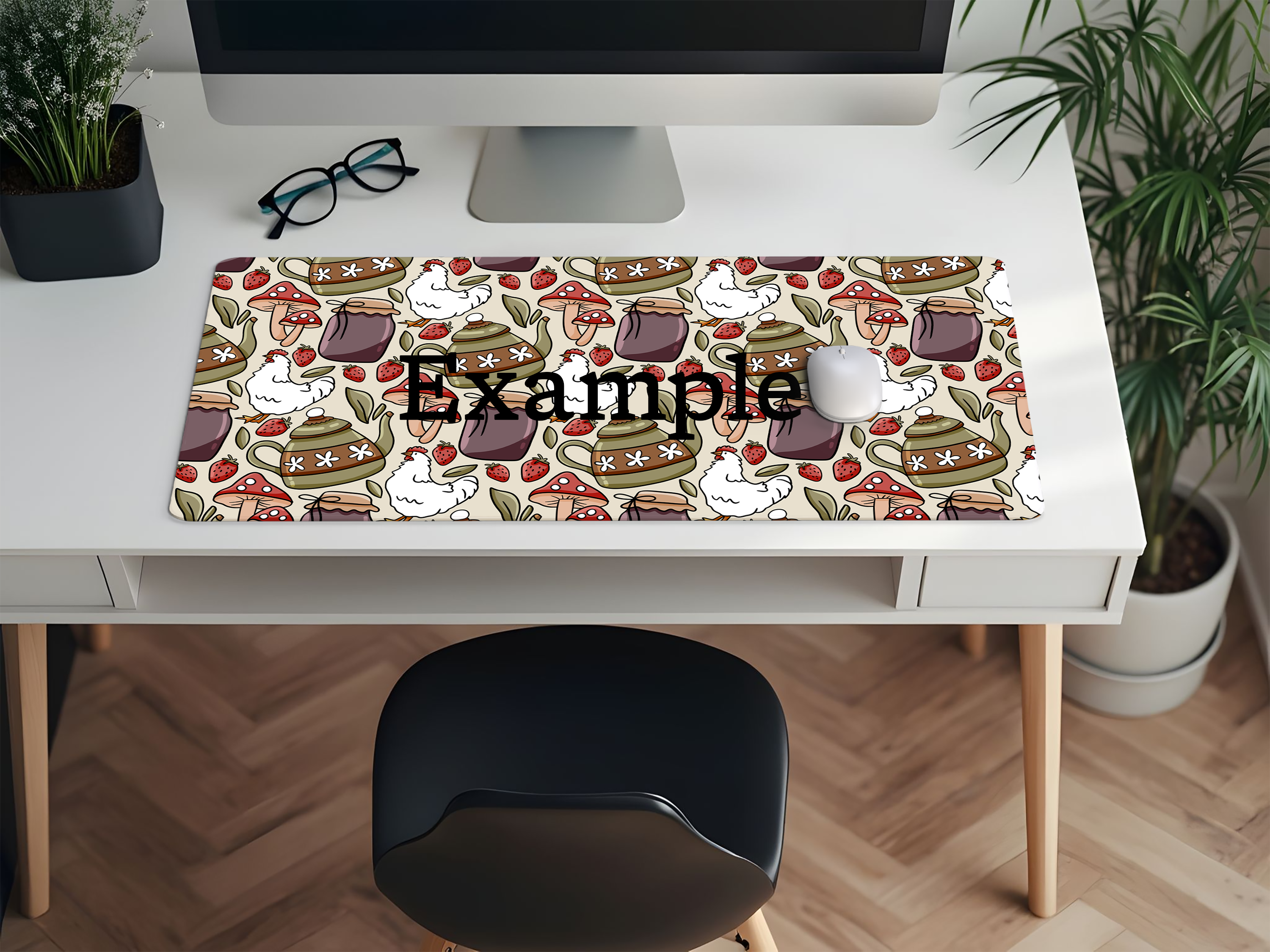Cottage Farmhouse Desk Mat - PRE ORDER