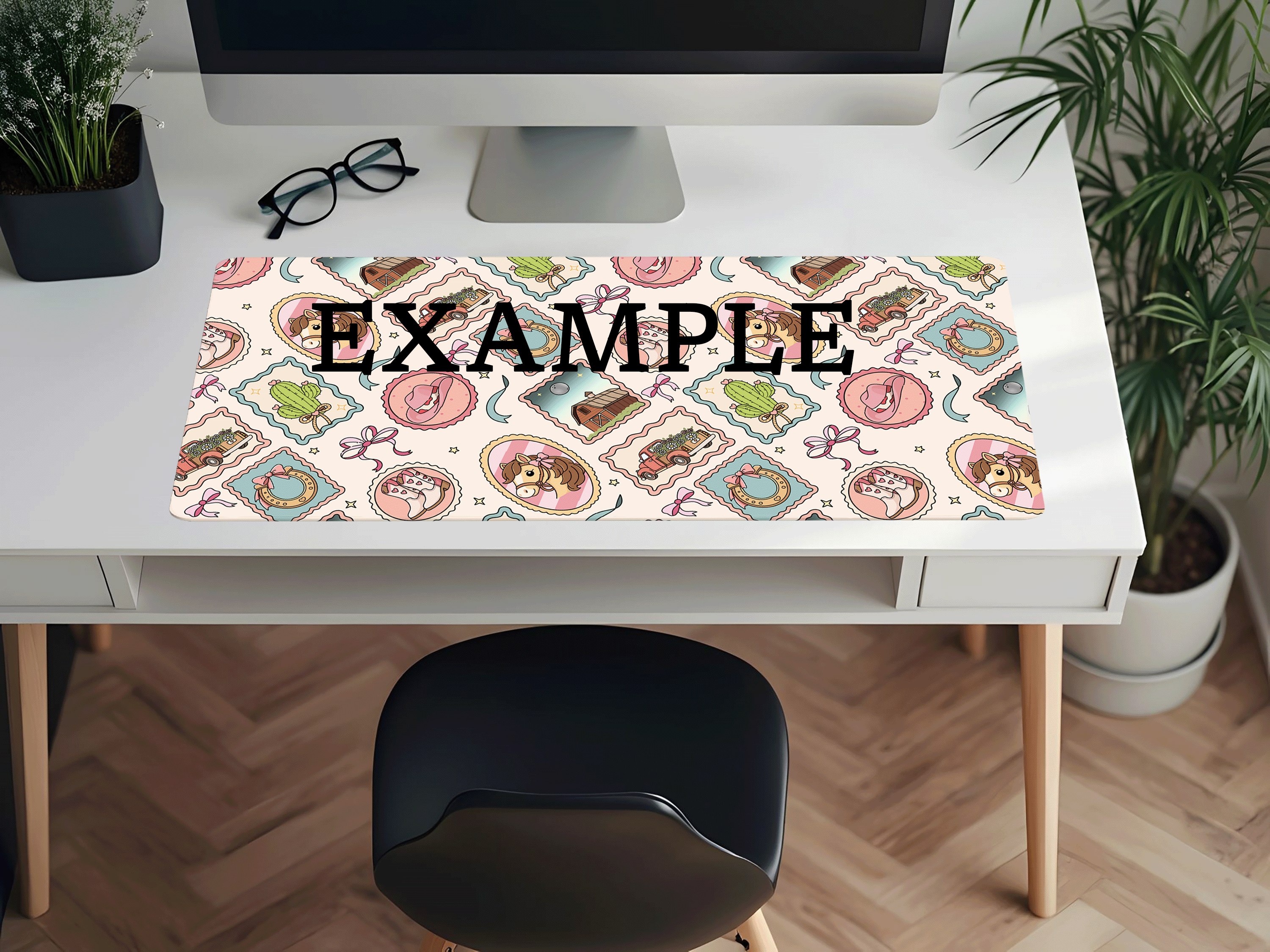 Cowboy Romance Desk Mat - PRE ORDER