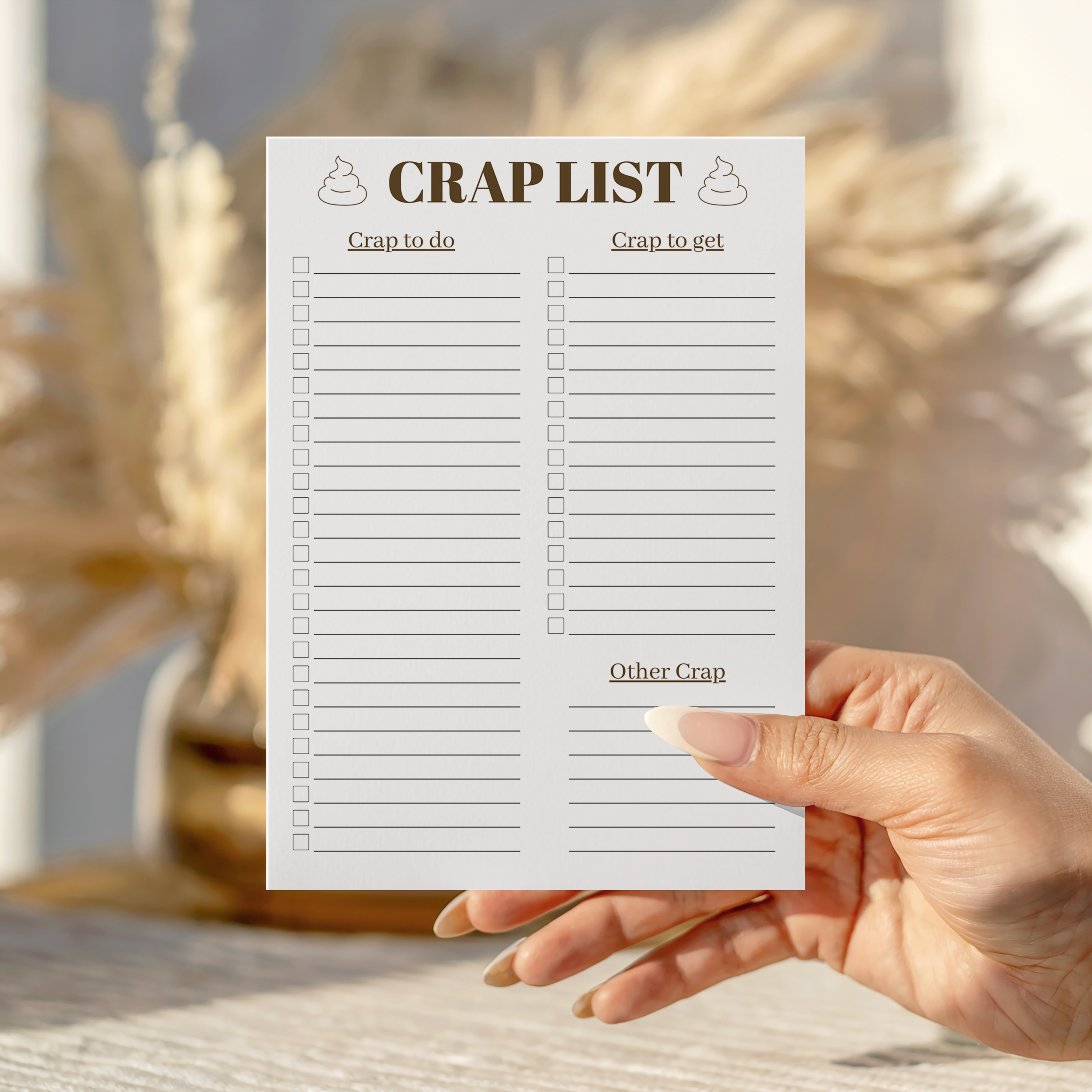 Crap List Notepad