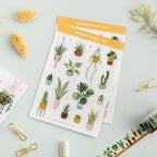Houseplants Stickers (S011)