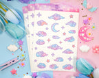 Clouds 2 Sticker Sheet