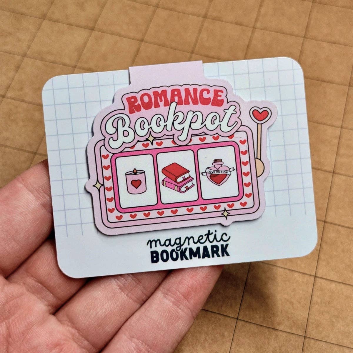 Romance Bookpot | Magnetic Bookmark