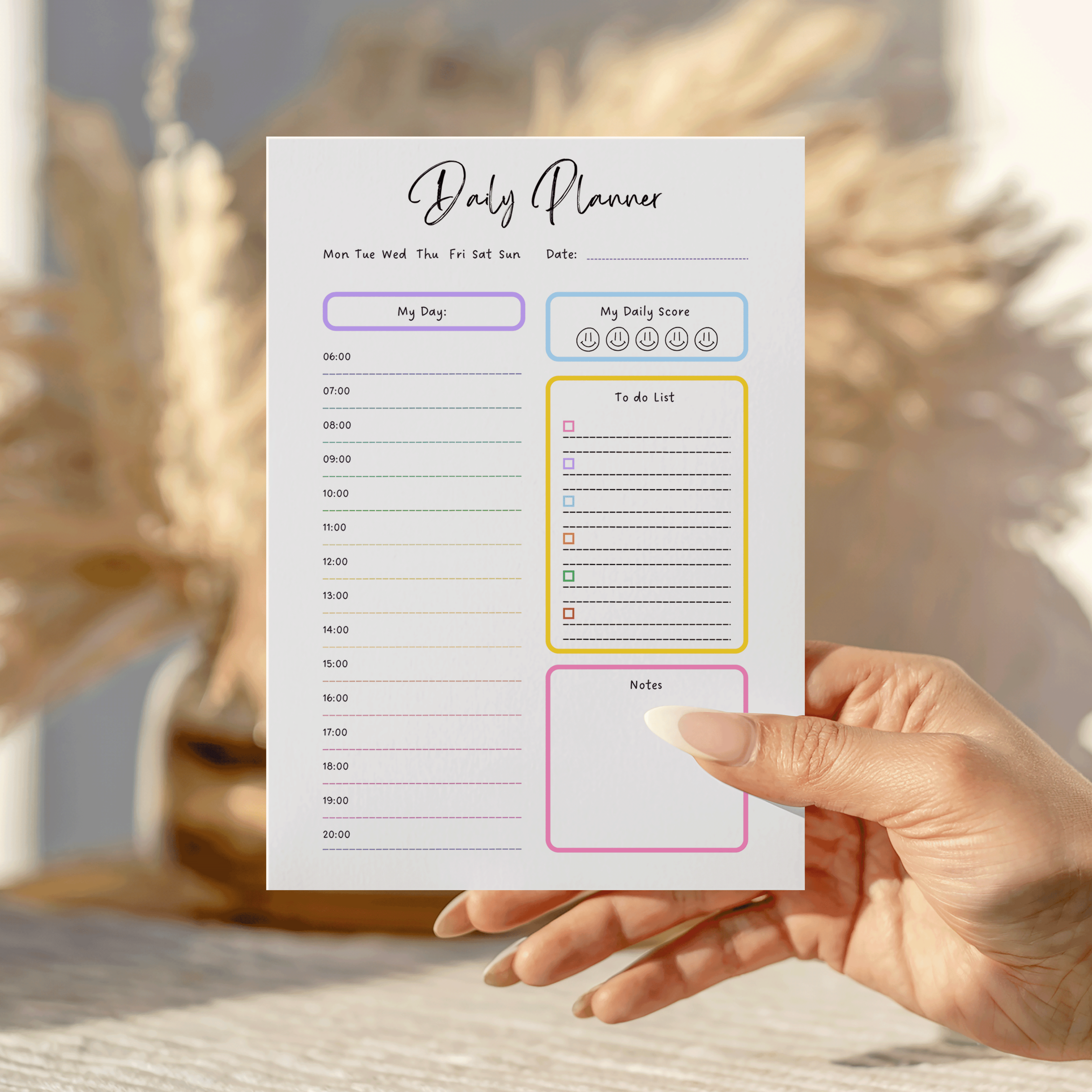 Daily Planner - My Day Notepad