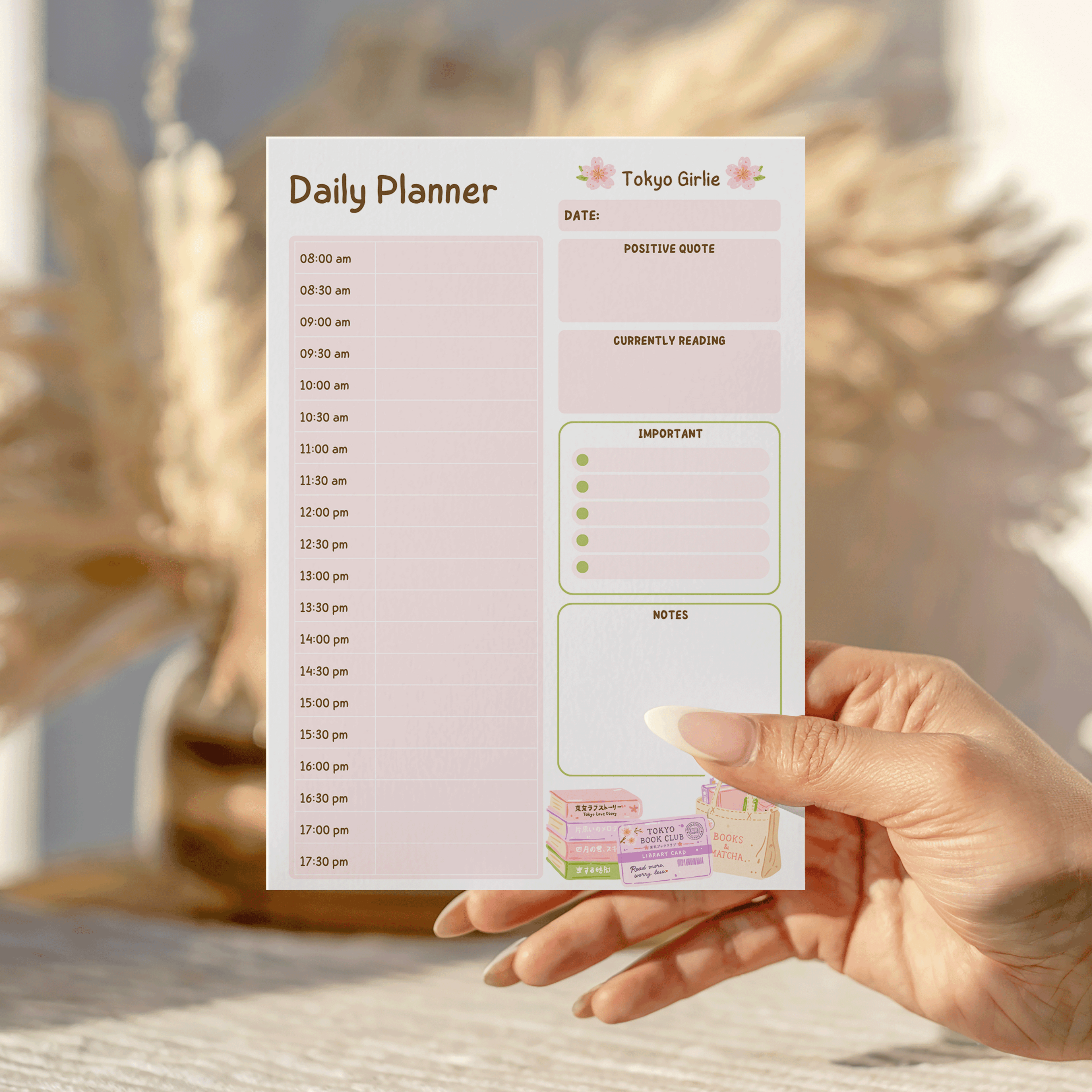 Tokyo Girlie Daily Notepad
