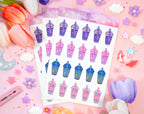 Bubble Tea Sticker Sheet