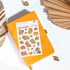 Sticker Sheet - Capy the Farmer