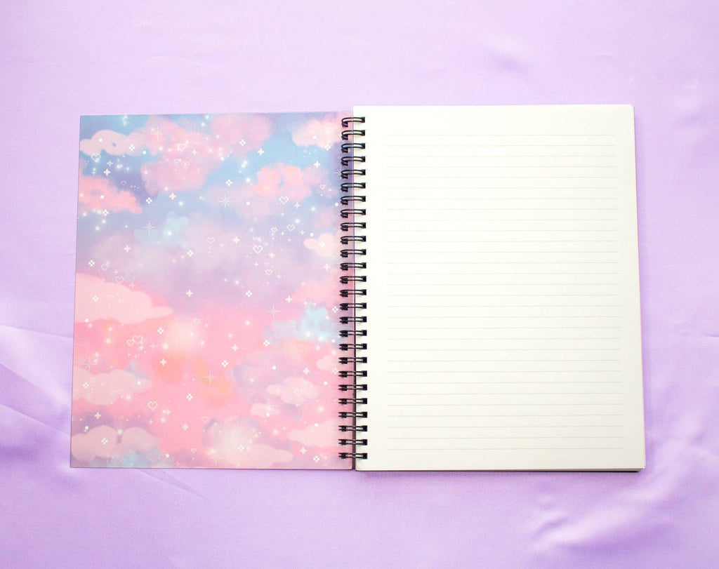 Game Time Spiral Lined Notebook (7x9")