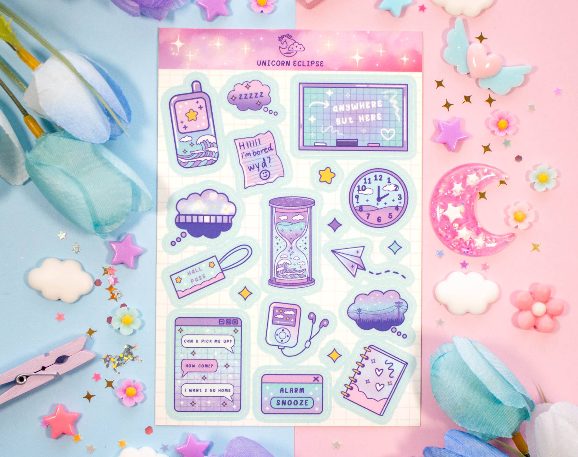 Classroom Daydreamer Sticker Sheet