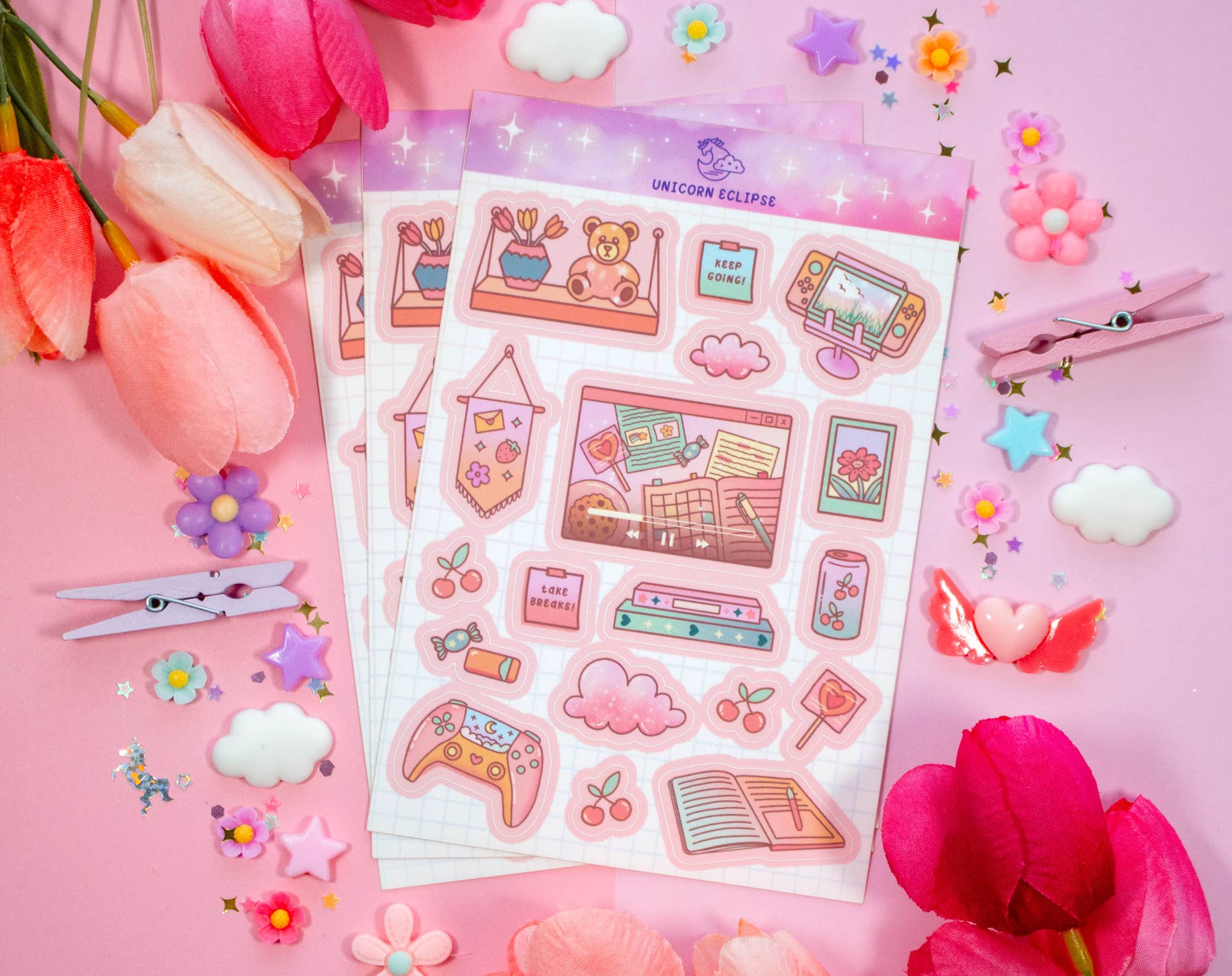 Study Break Sticker Sheet