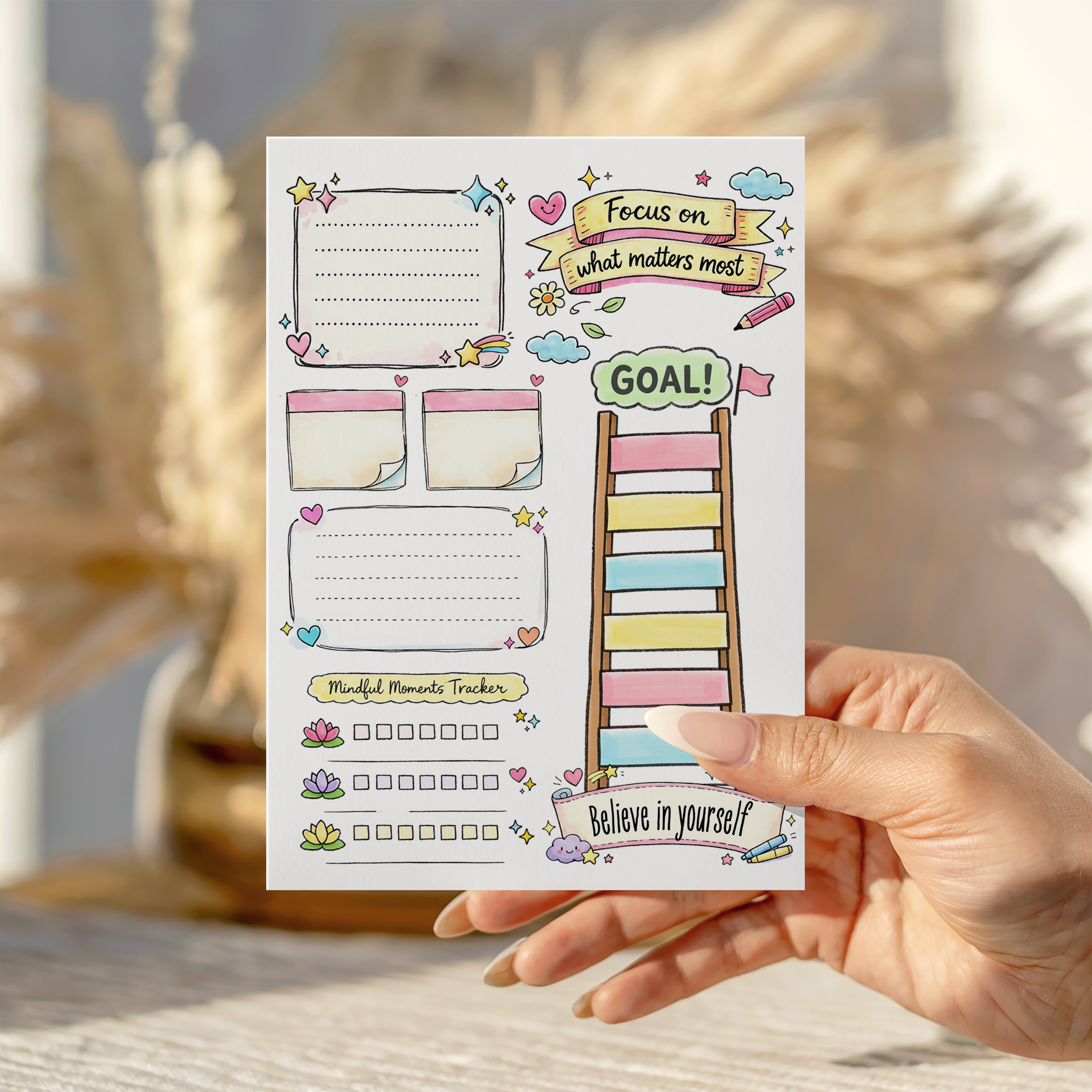 Focus on what matters Notepad A5