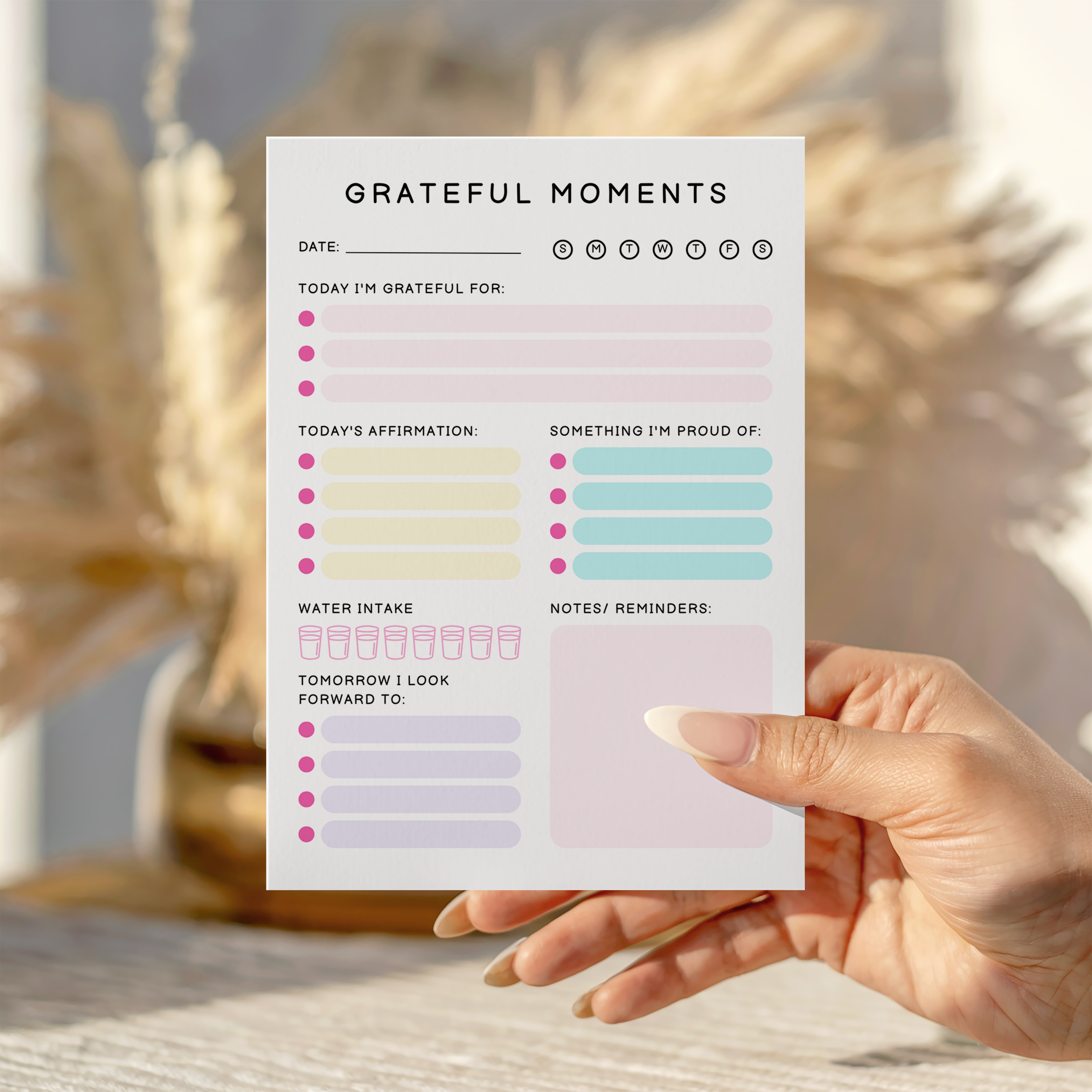Grateful Moments Notepad