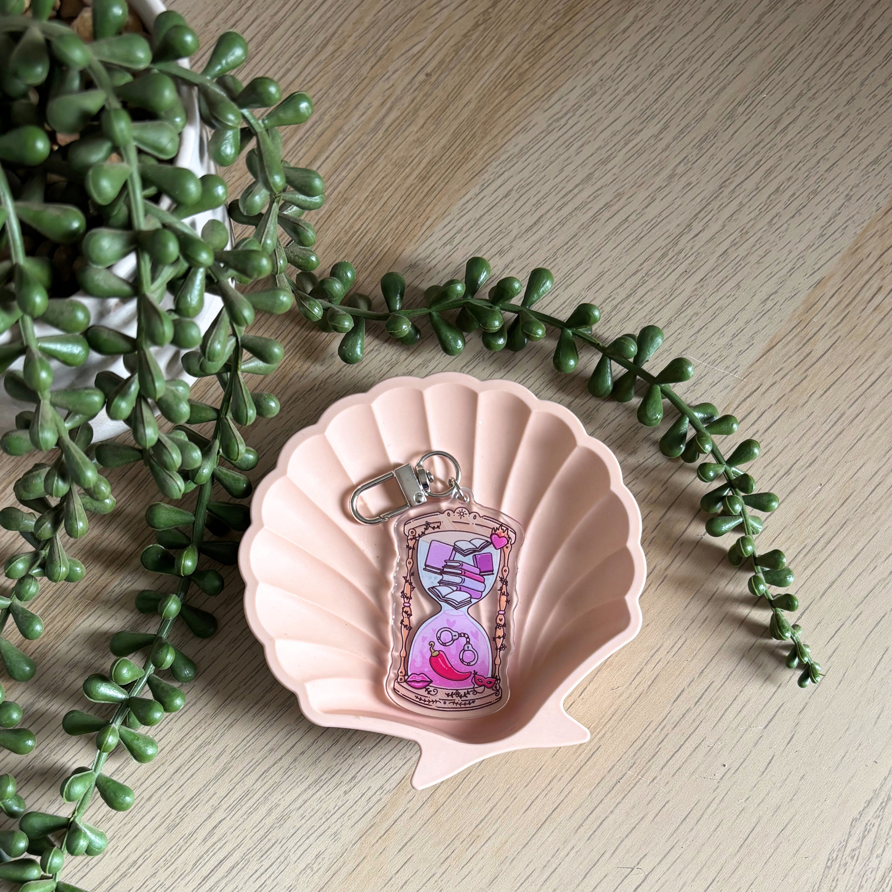 Spicy Hourglass Keyring