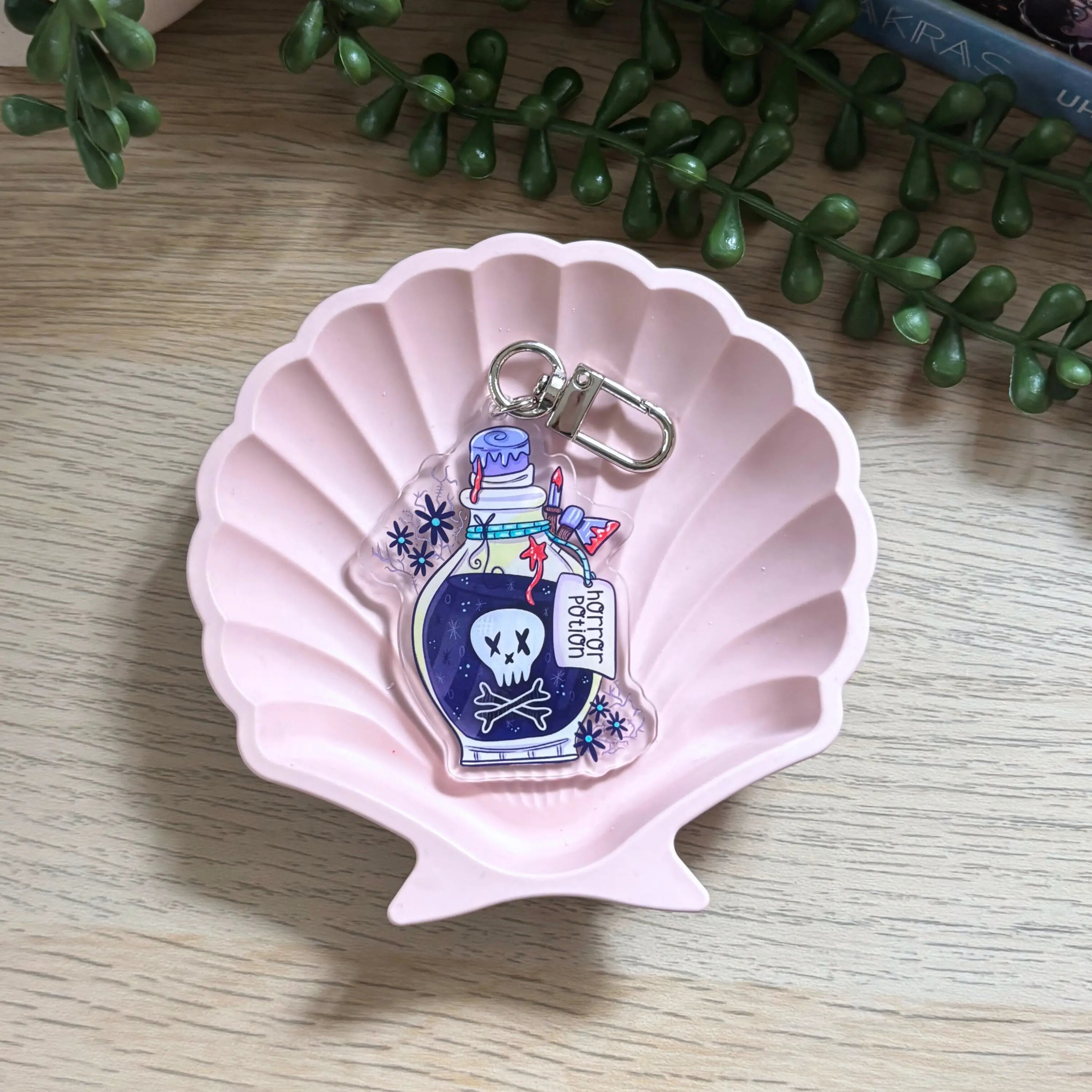 Horror Potion Keyring