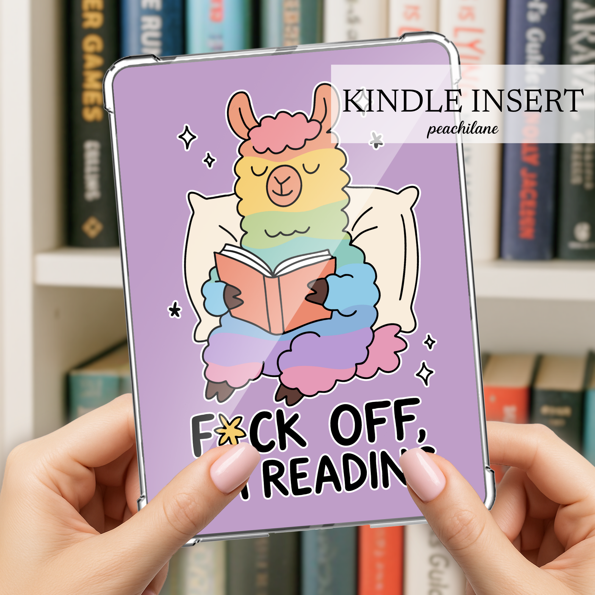 F*ck Off I'm Reading Insert