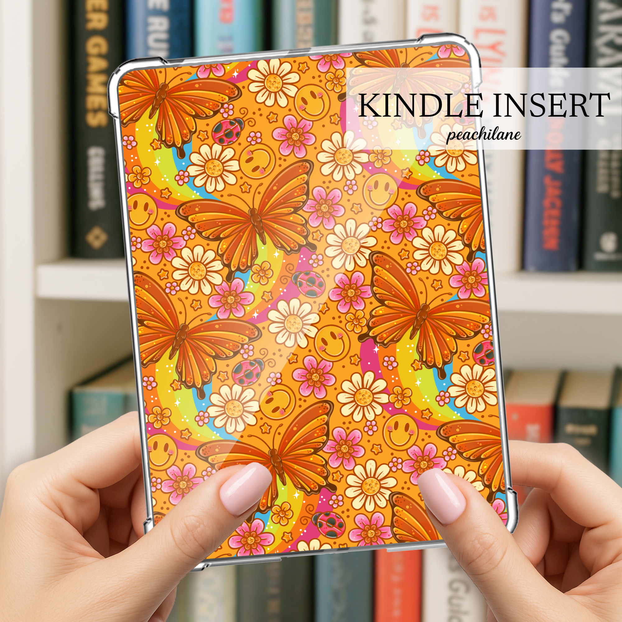 Orange Butterfly Insert