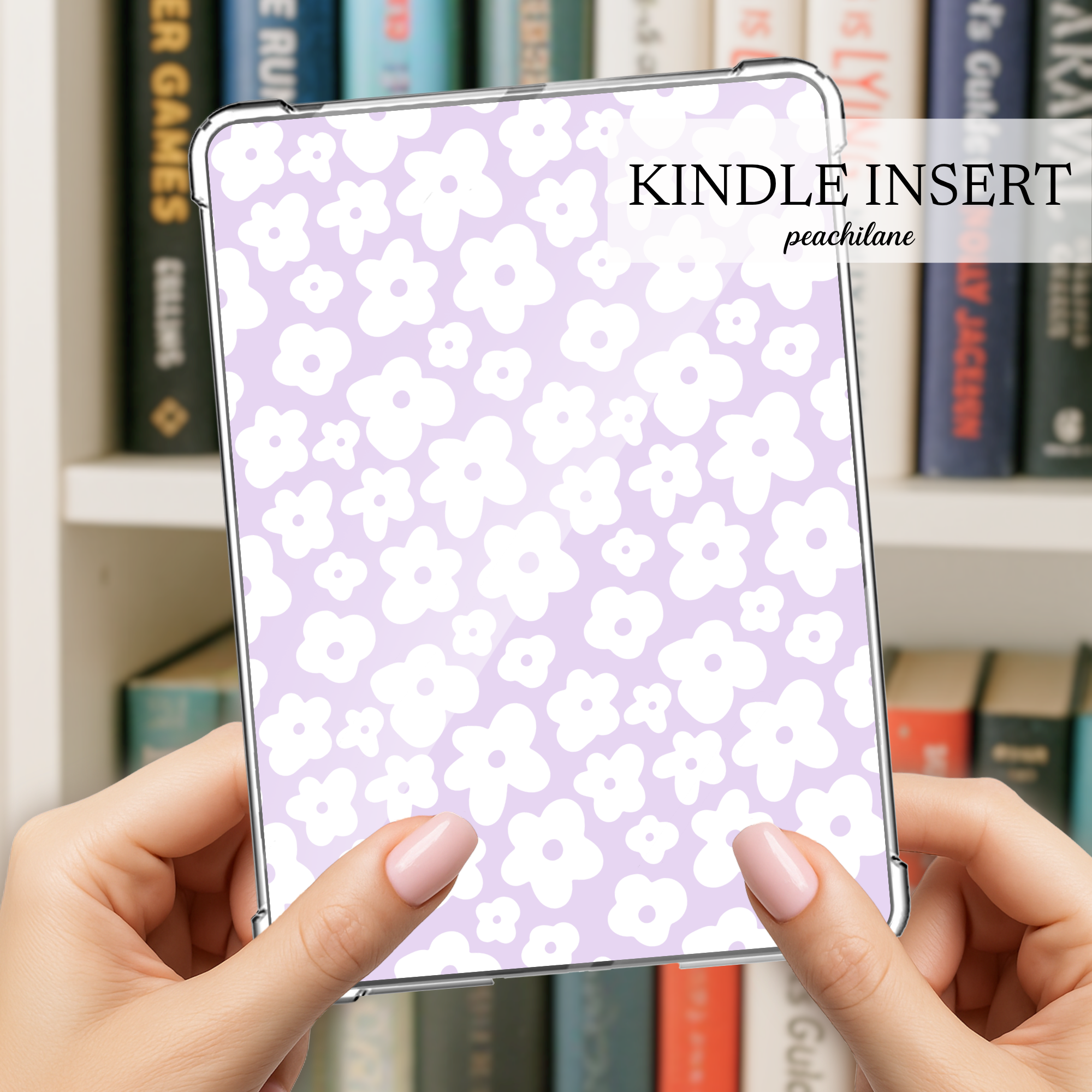 Large white flowers Insert