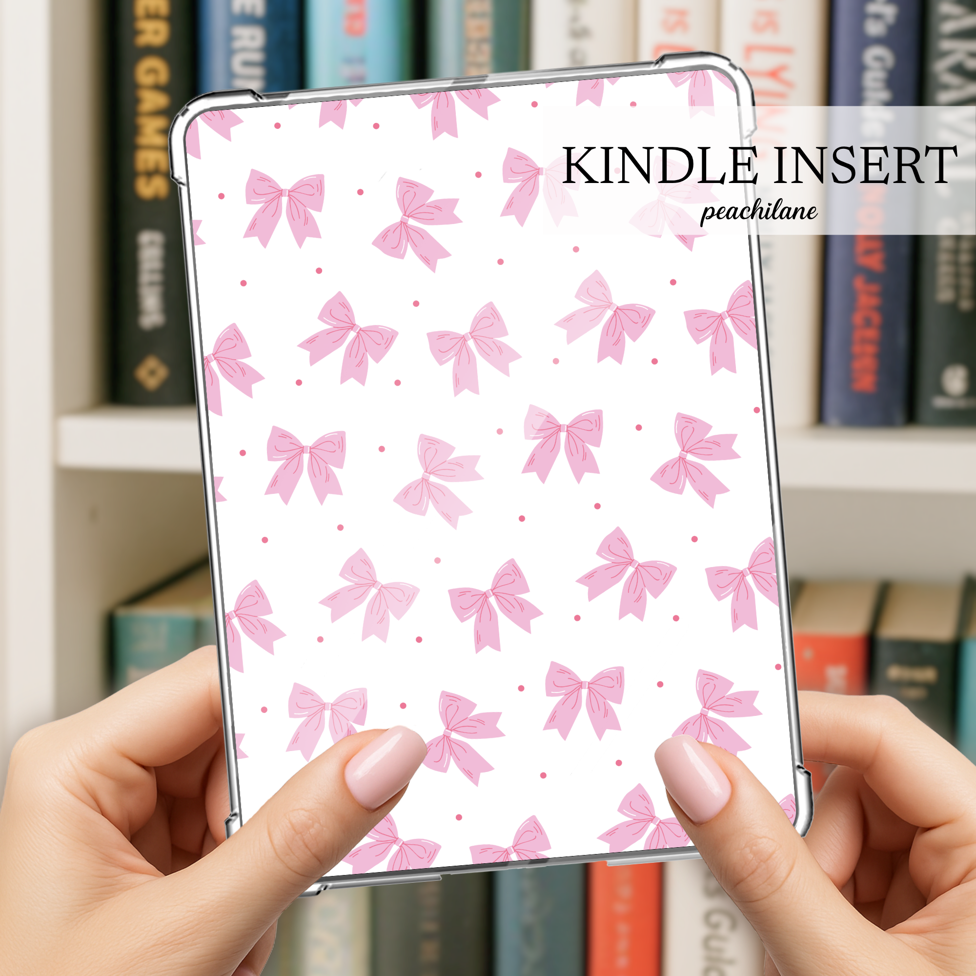 Pink Bows Insert