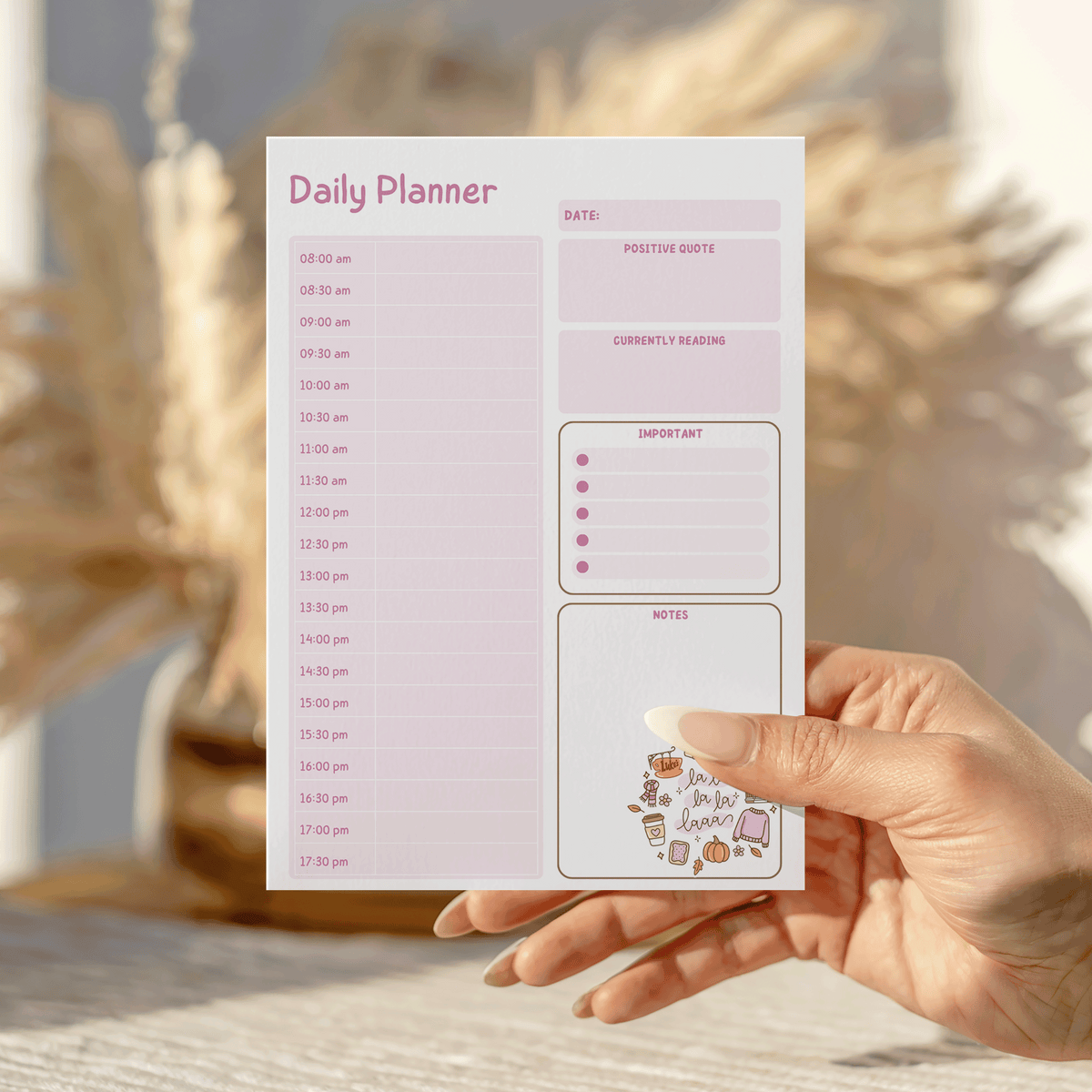 La la la la Daily Notepad