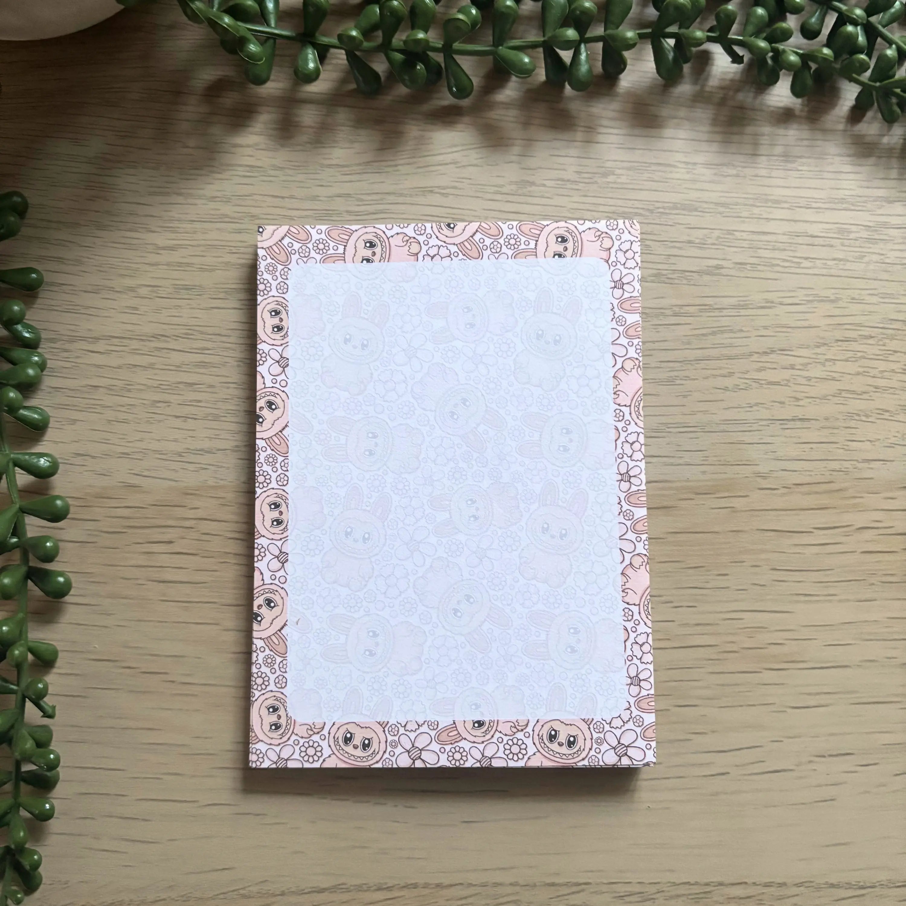 Light Pink Bu Notepad (various sizes)