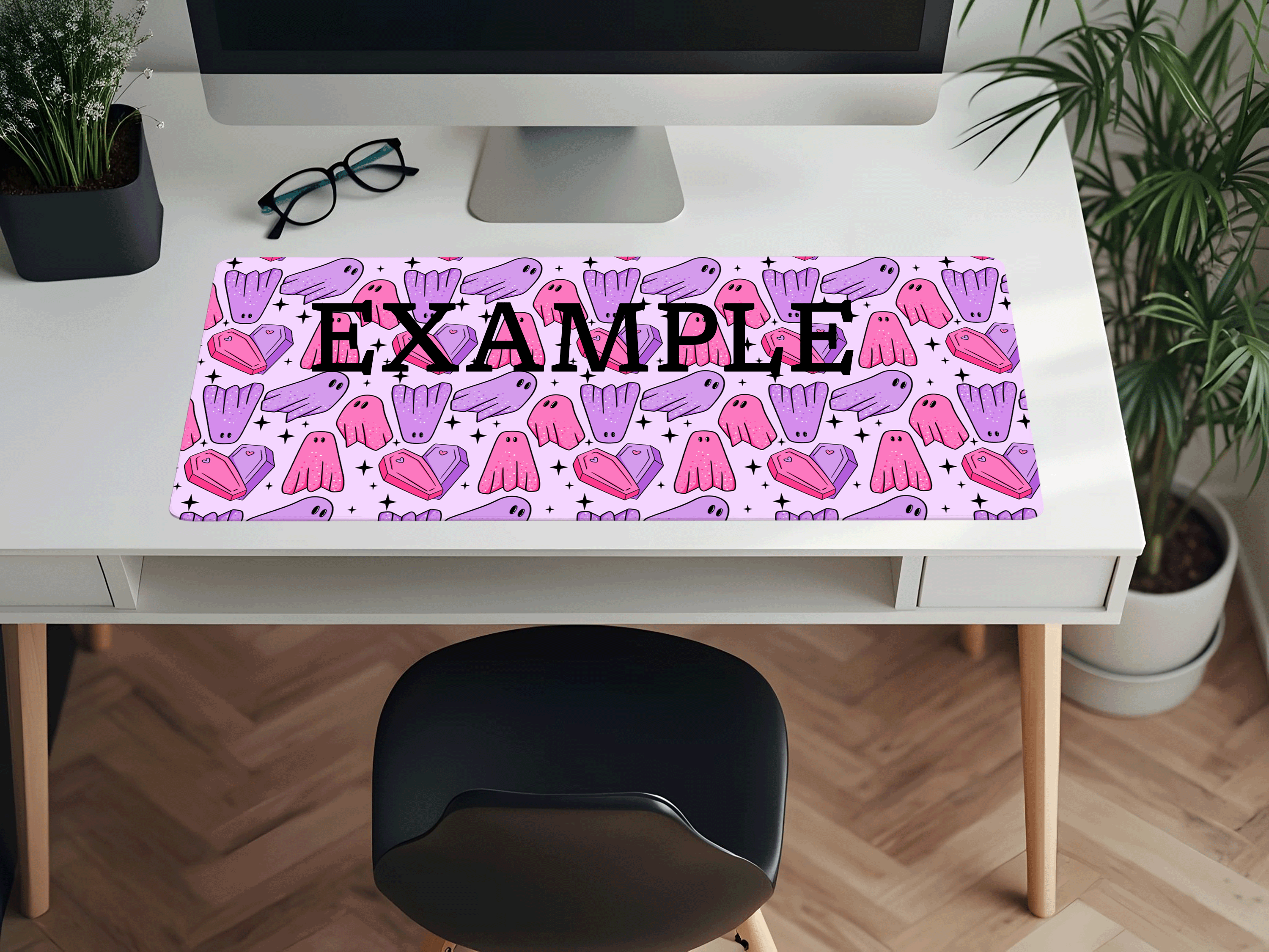 Love Ghosts Desk Mat - PRE ORDER