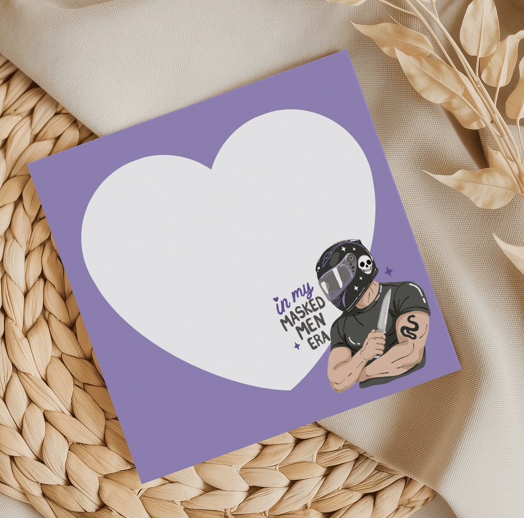 Masked Men Memo Pad (Variety)