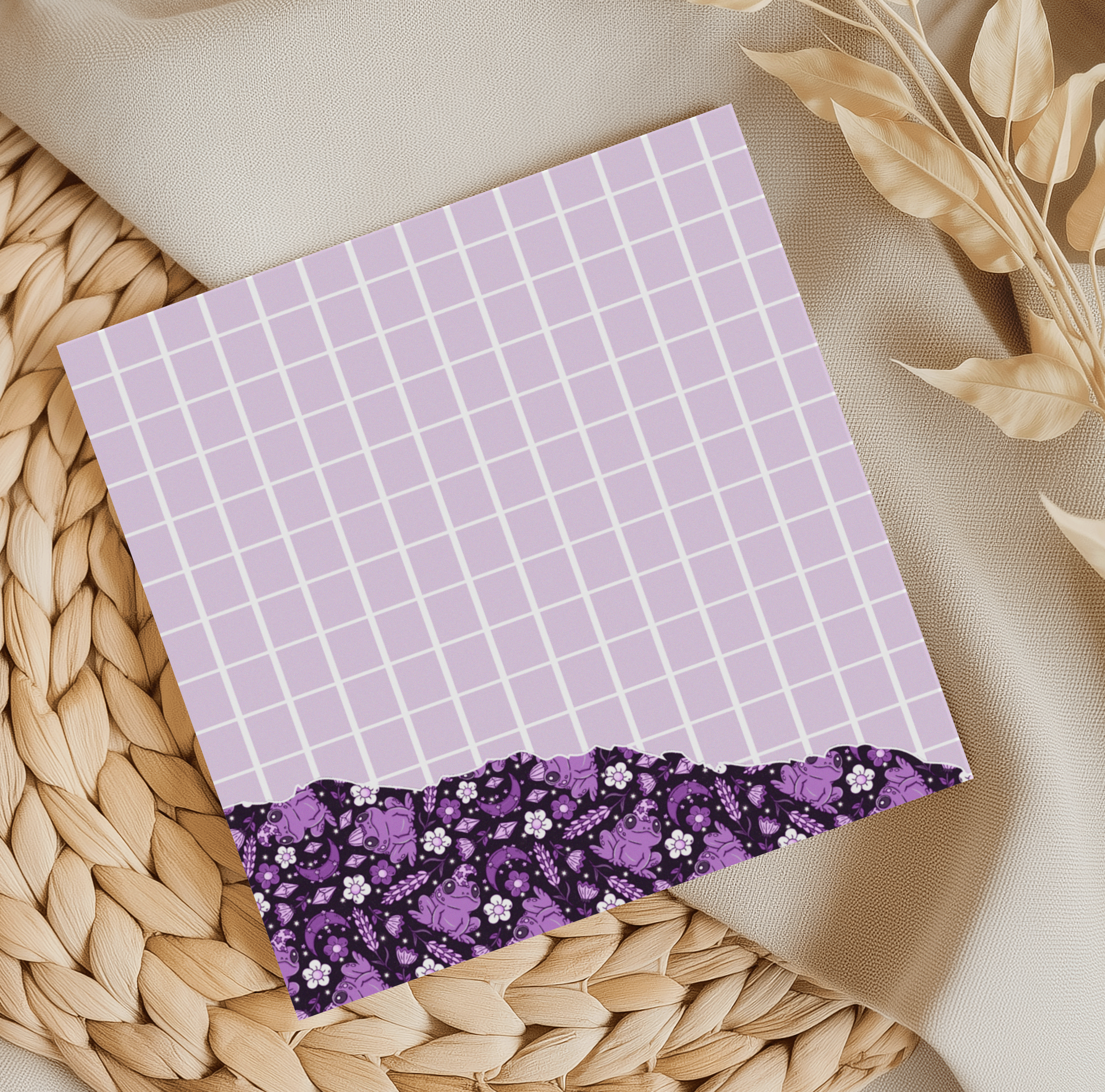 Wizzard Frog Memo Pad