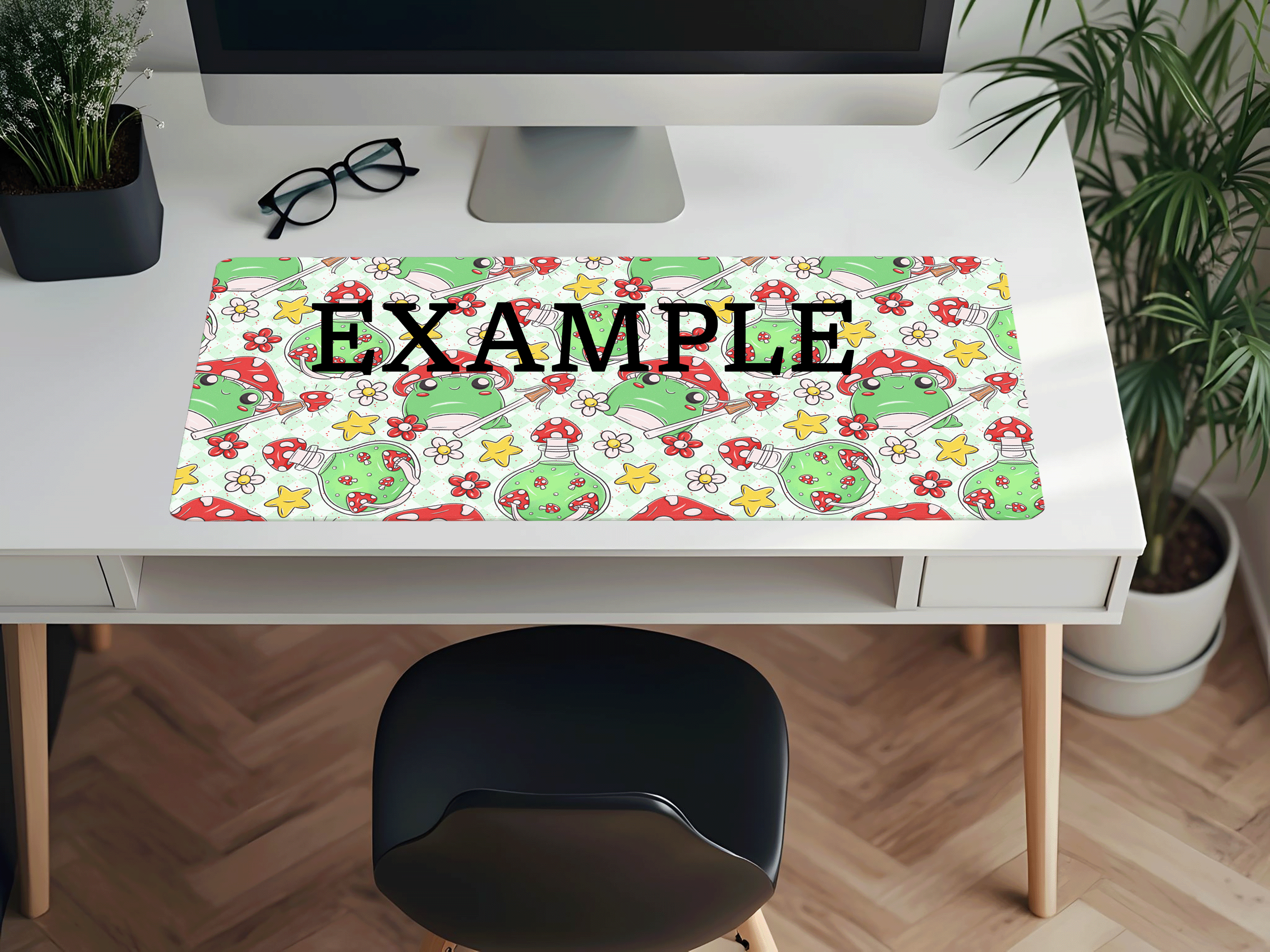 Mushy Frogs Desk Mat - PRE ORDER