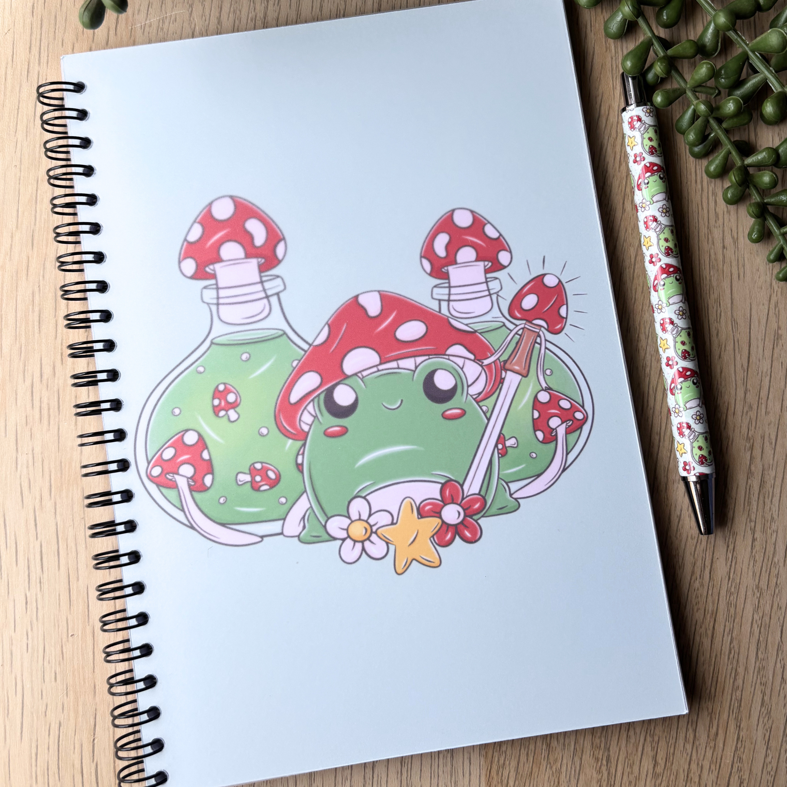Mushy Frog Notebook