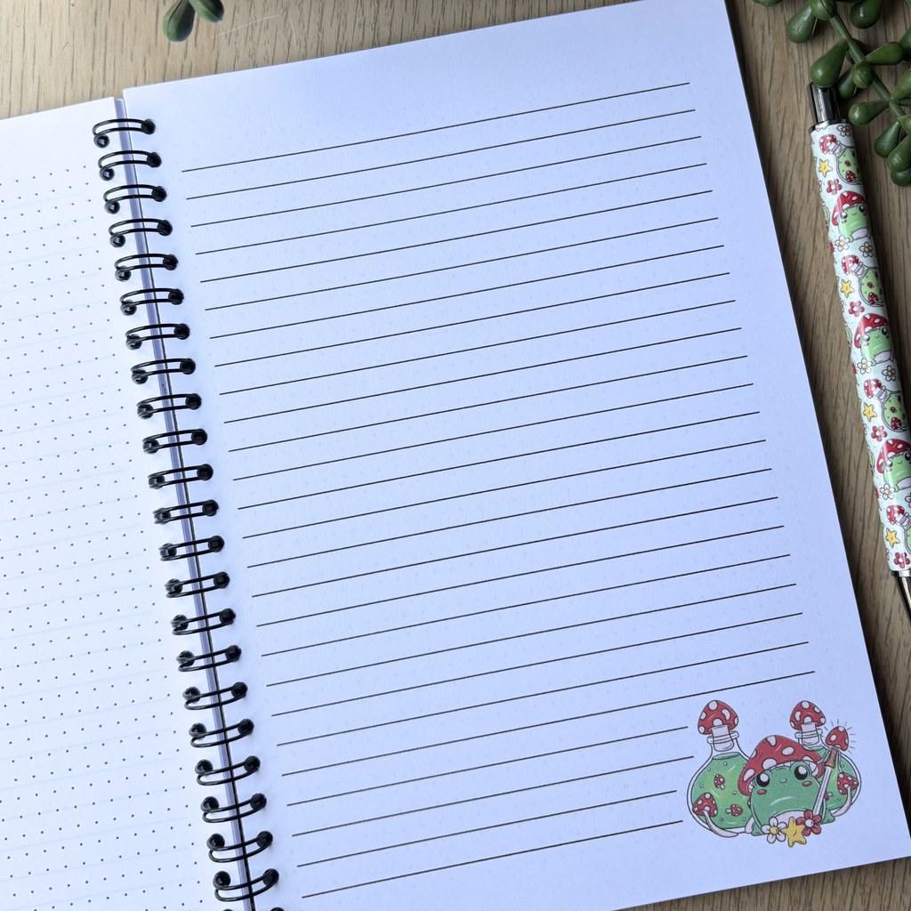 Mushy Frog Notebook