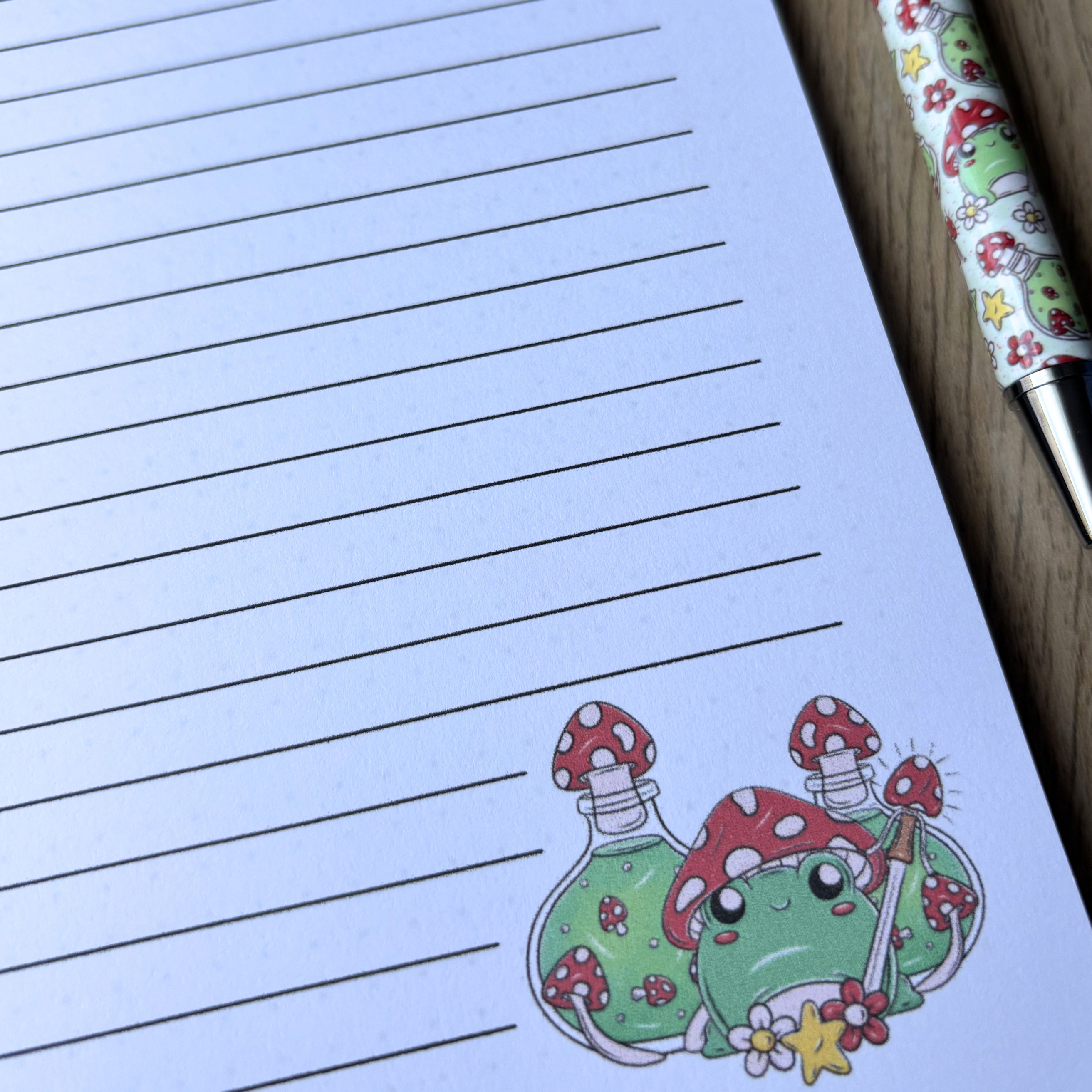 Mushy Frog Notebook