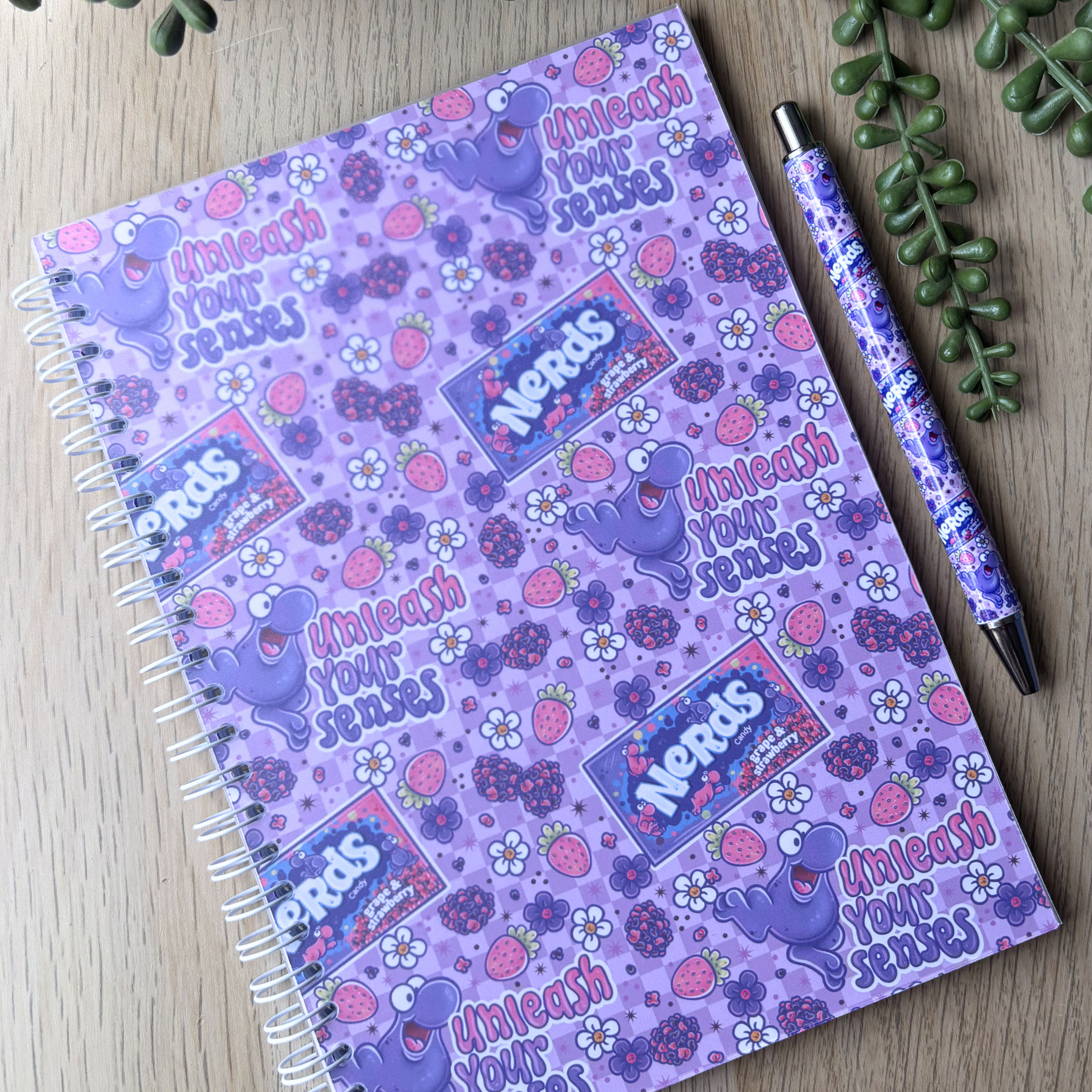 Pink and purple Lolly Notebook