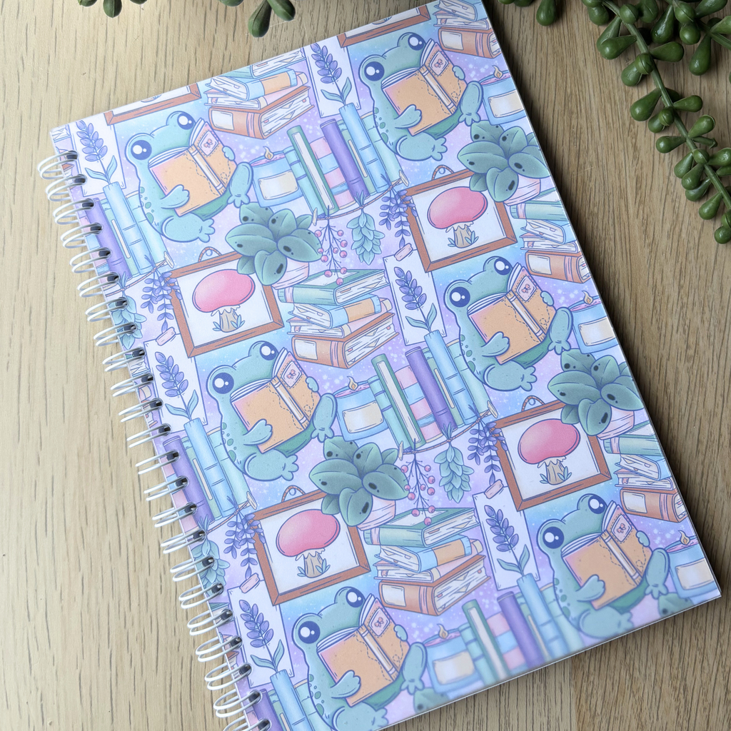 Reading Frog Notebook