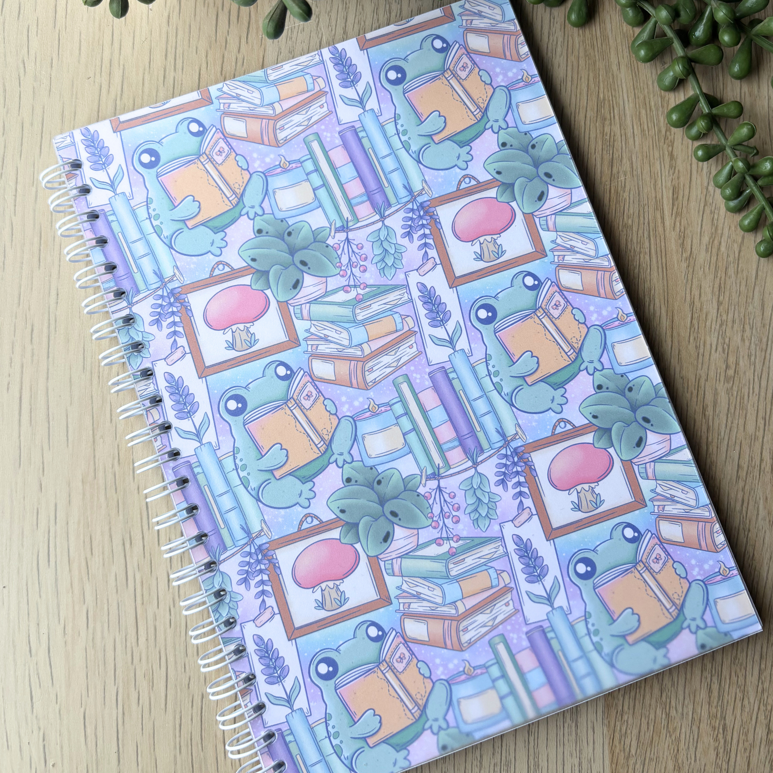 Reading Frog Notebook