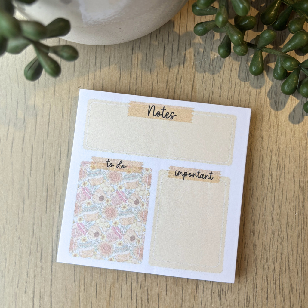 Honey Memo Pad