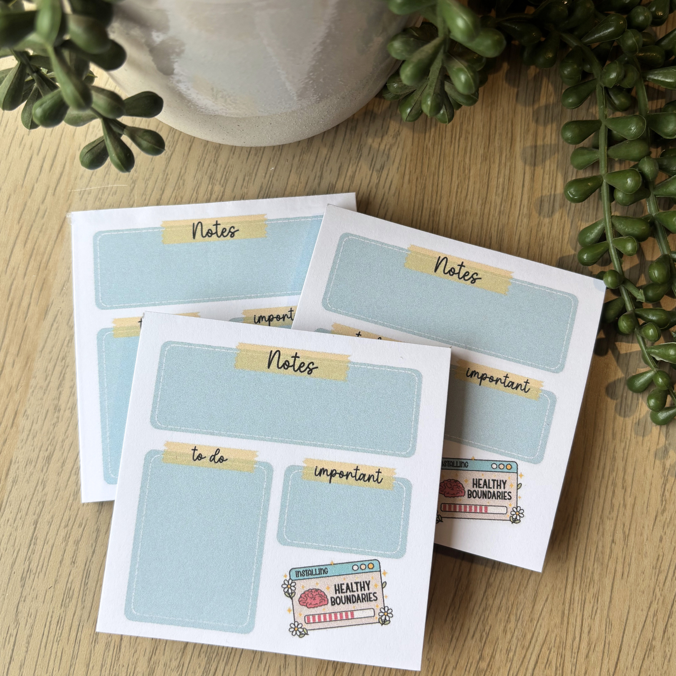 Healthy Boundaries Memo Pad