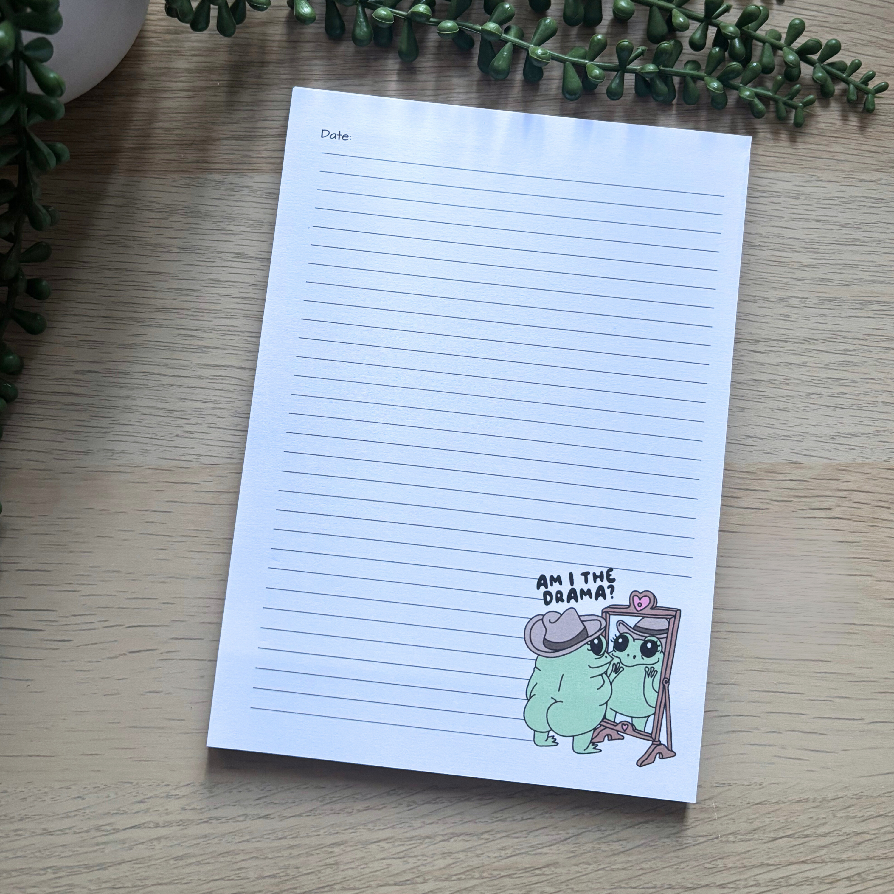 Am i the drama Notepad A5