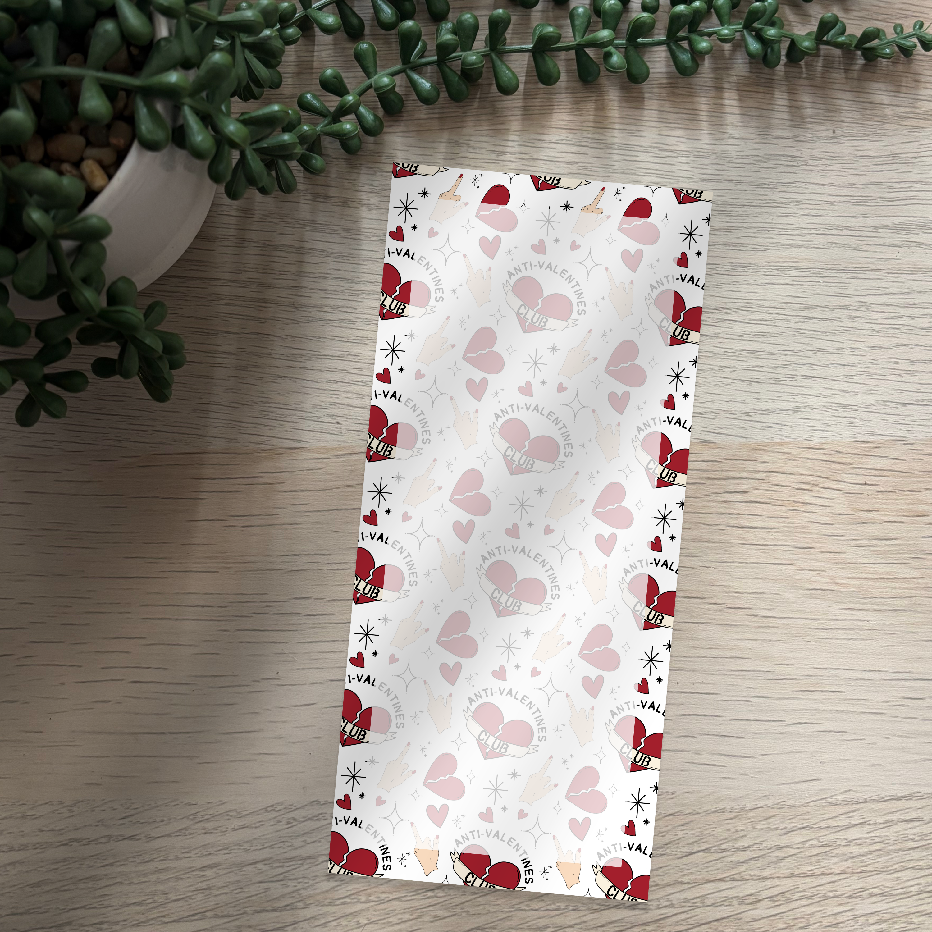 Anti Valentine Notepad (various sizes)