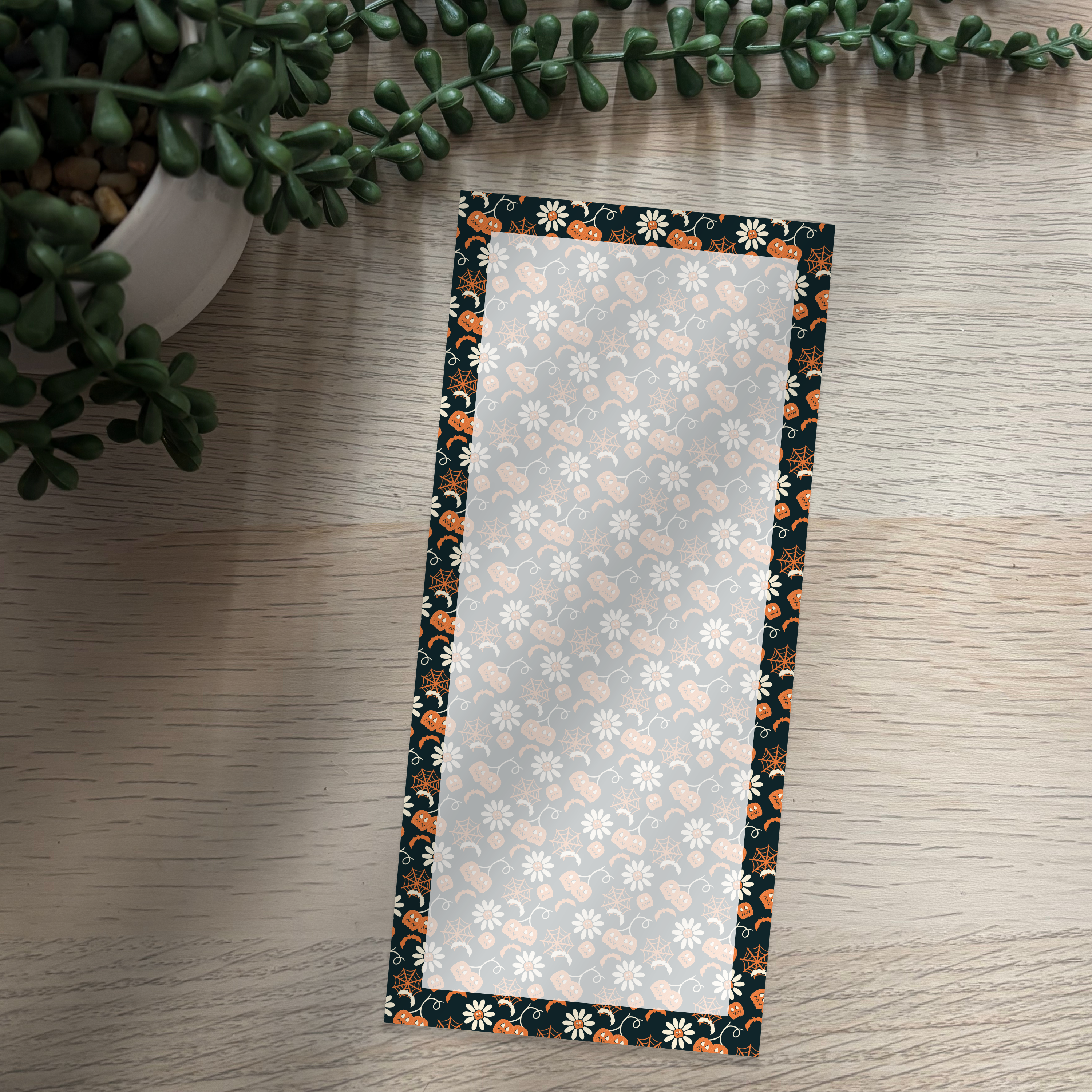 Spooky Pumpkin Notepad (various sizes)