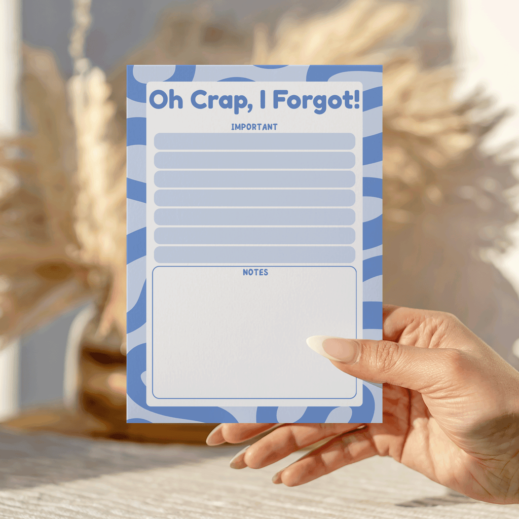Oh Crap, I forgot Notepad
