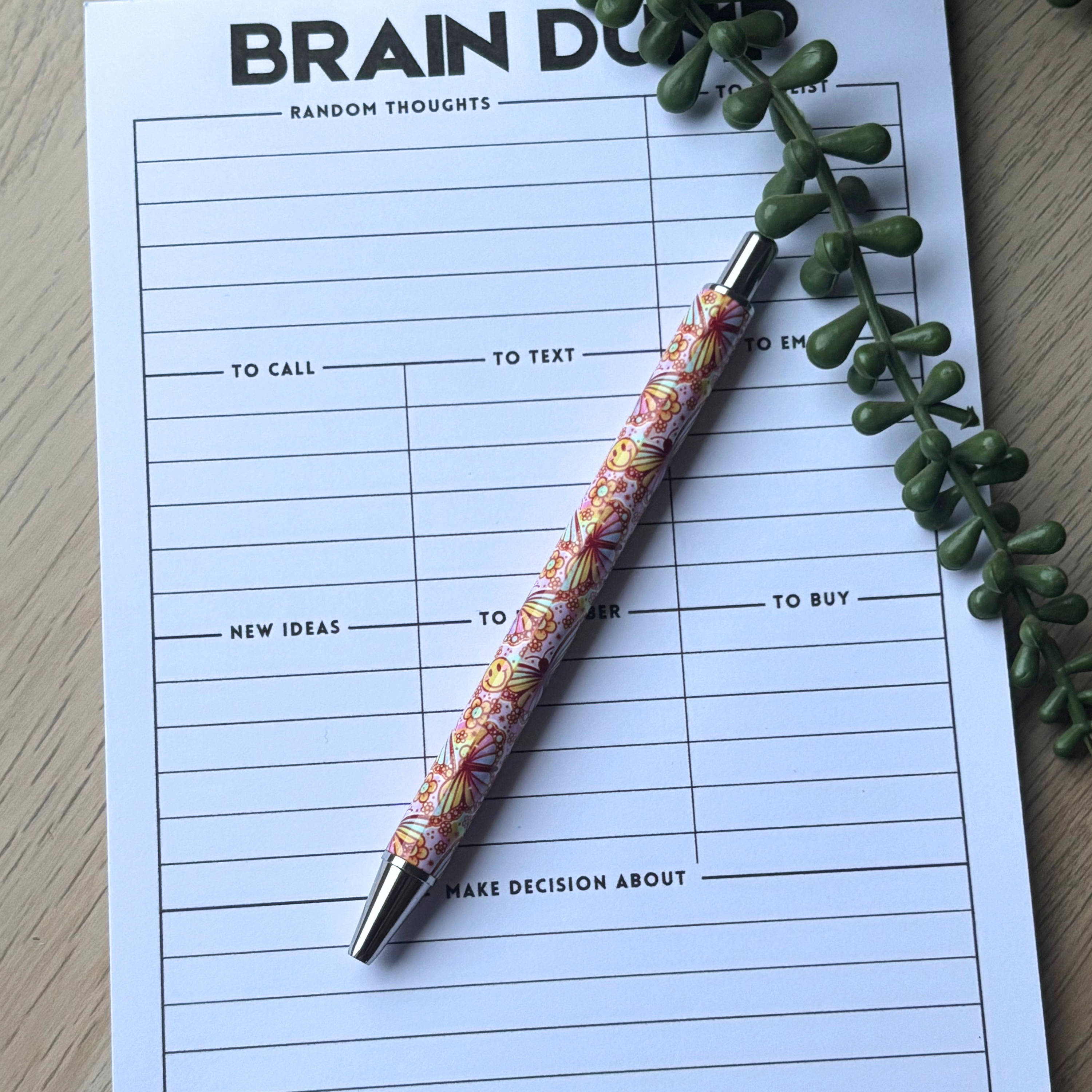 Rainbow Butterfly Pen