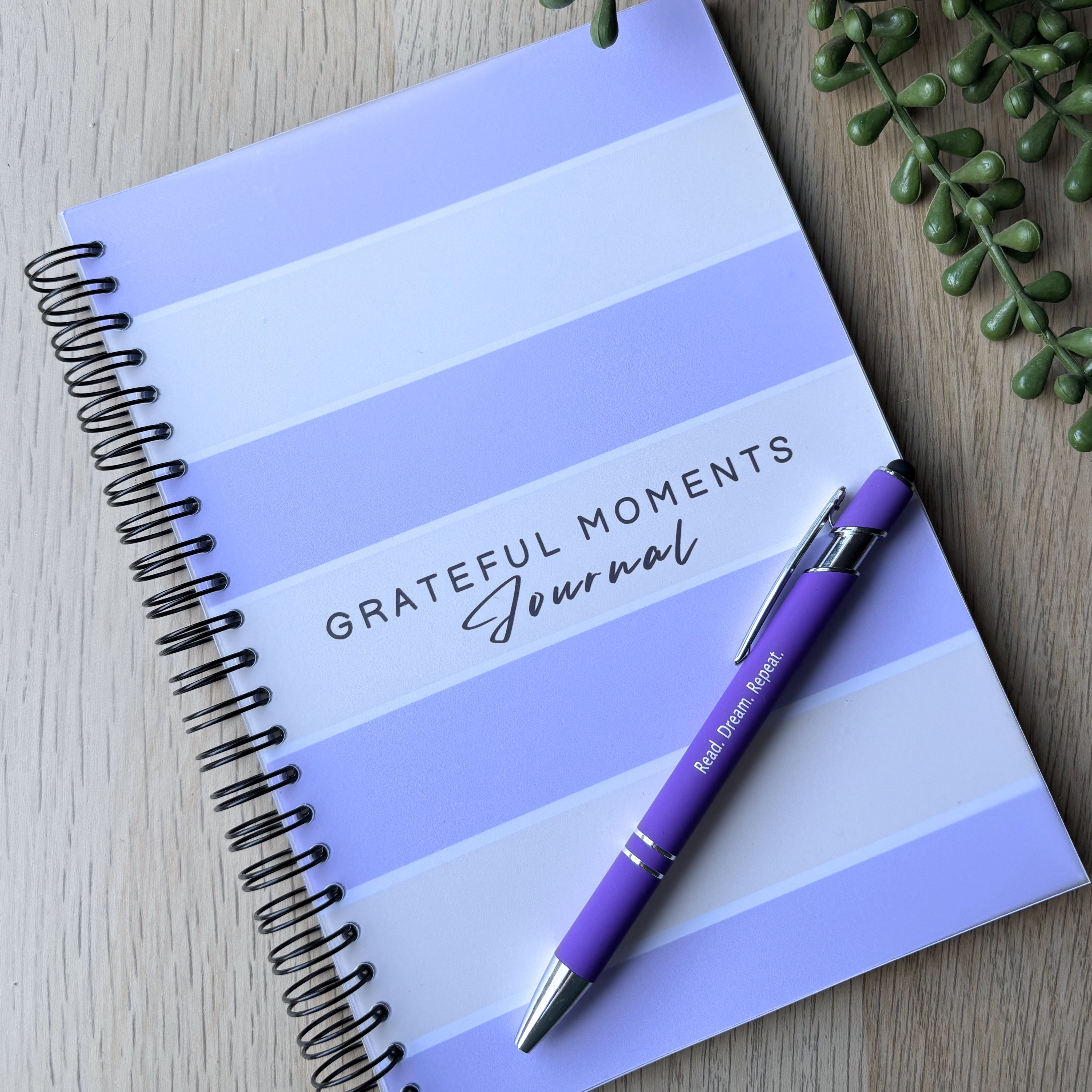 Grateful Moments Journal - Lilac Notebook