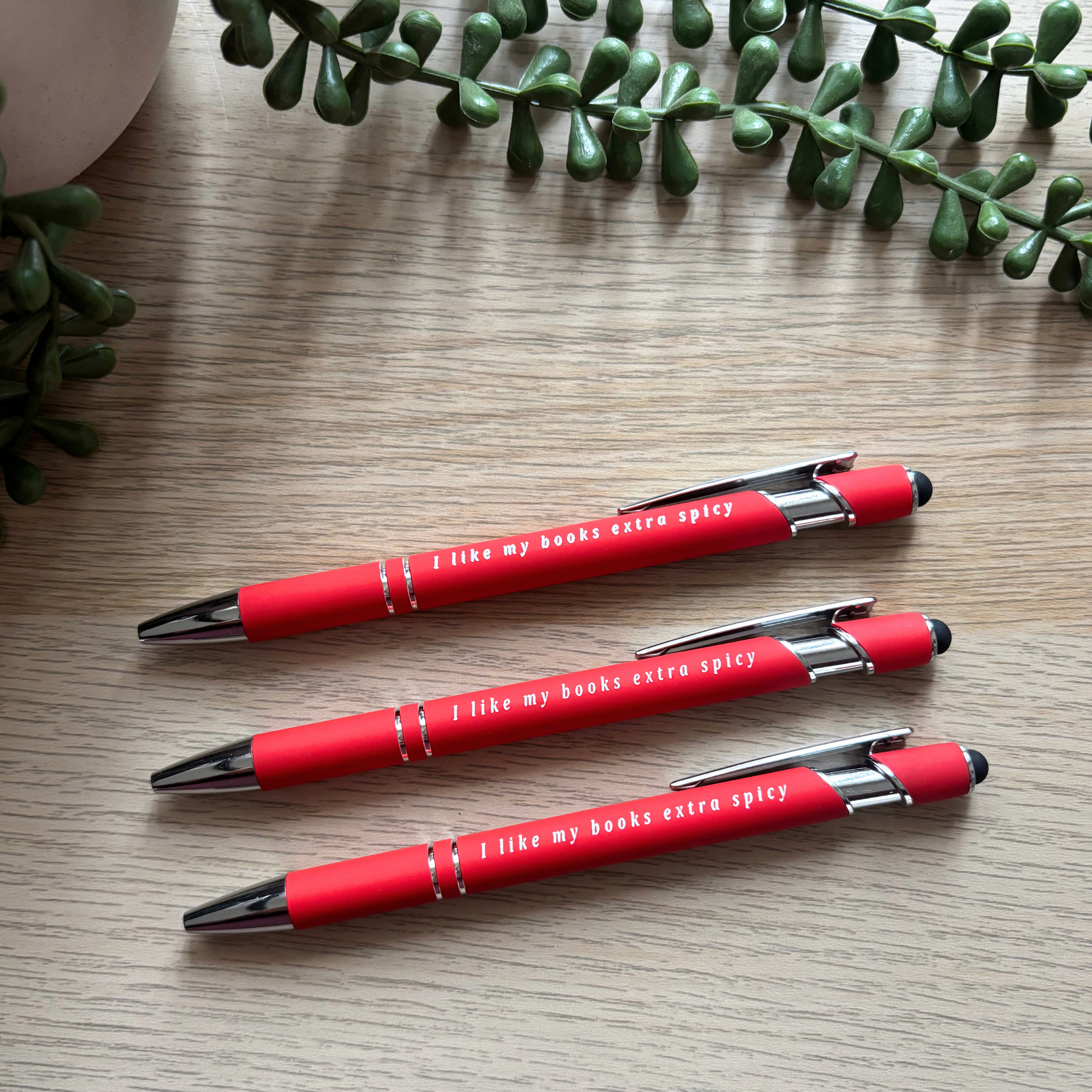 I like my books extra spicy Pen/Stylus