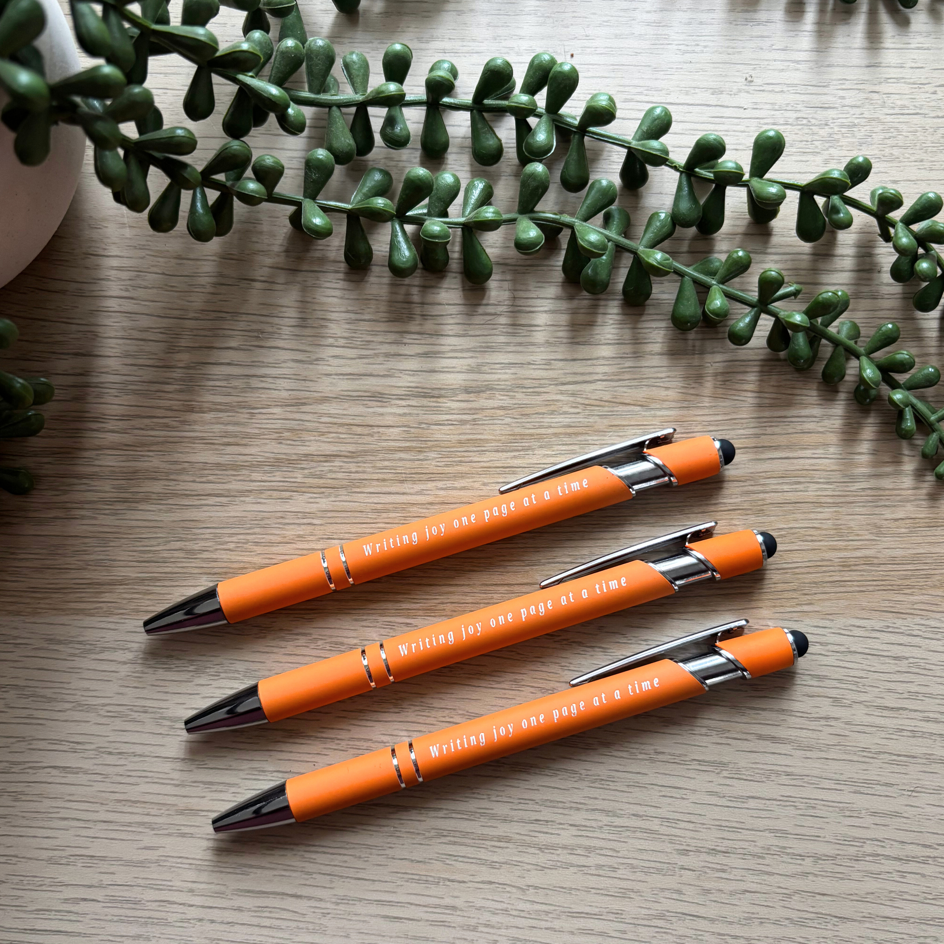 Writing joy one page at a time Pen/Stylus